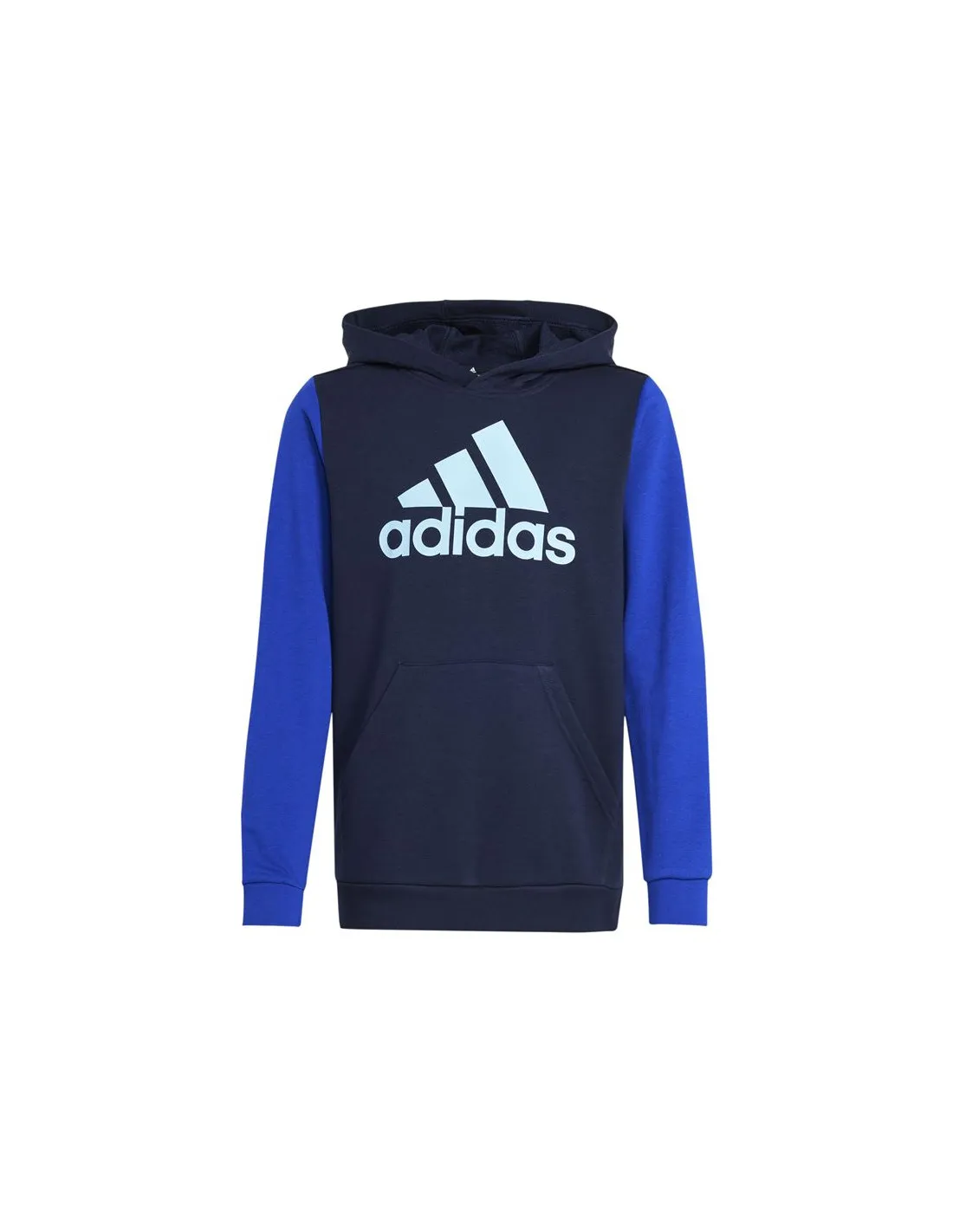 Sudadera adidas Essentials Big Logo Colorblock Infantil Azul