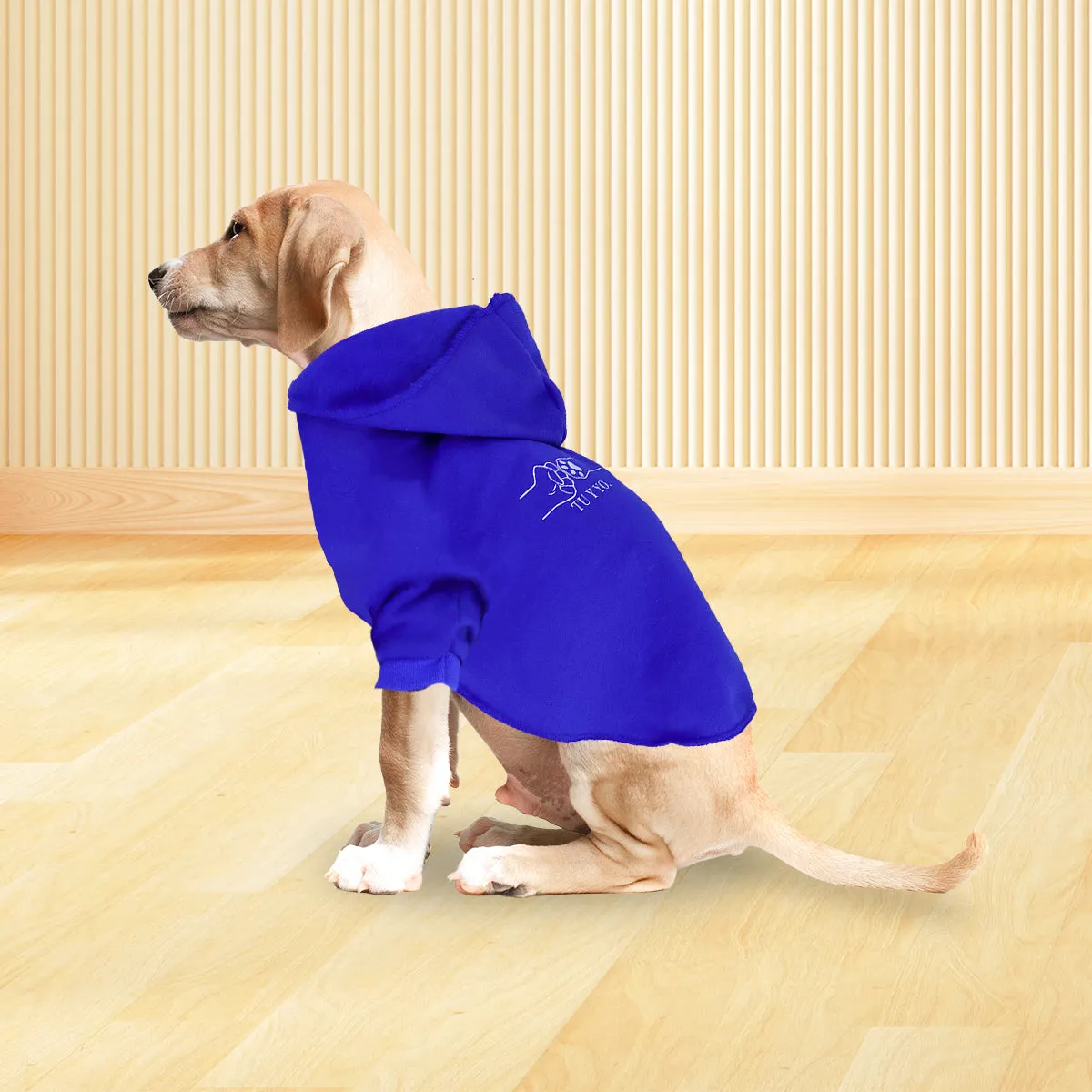 Sudadera color Azul con Frase Tú y Yo para Mascota