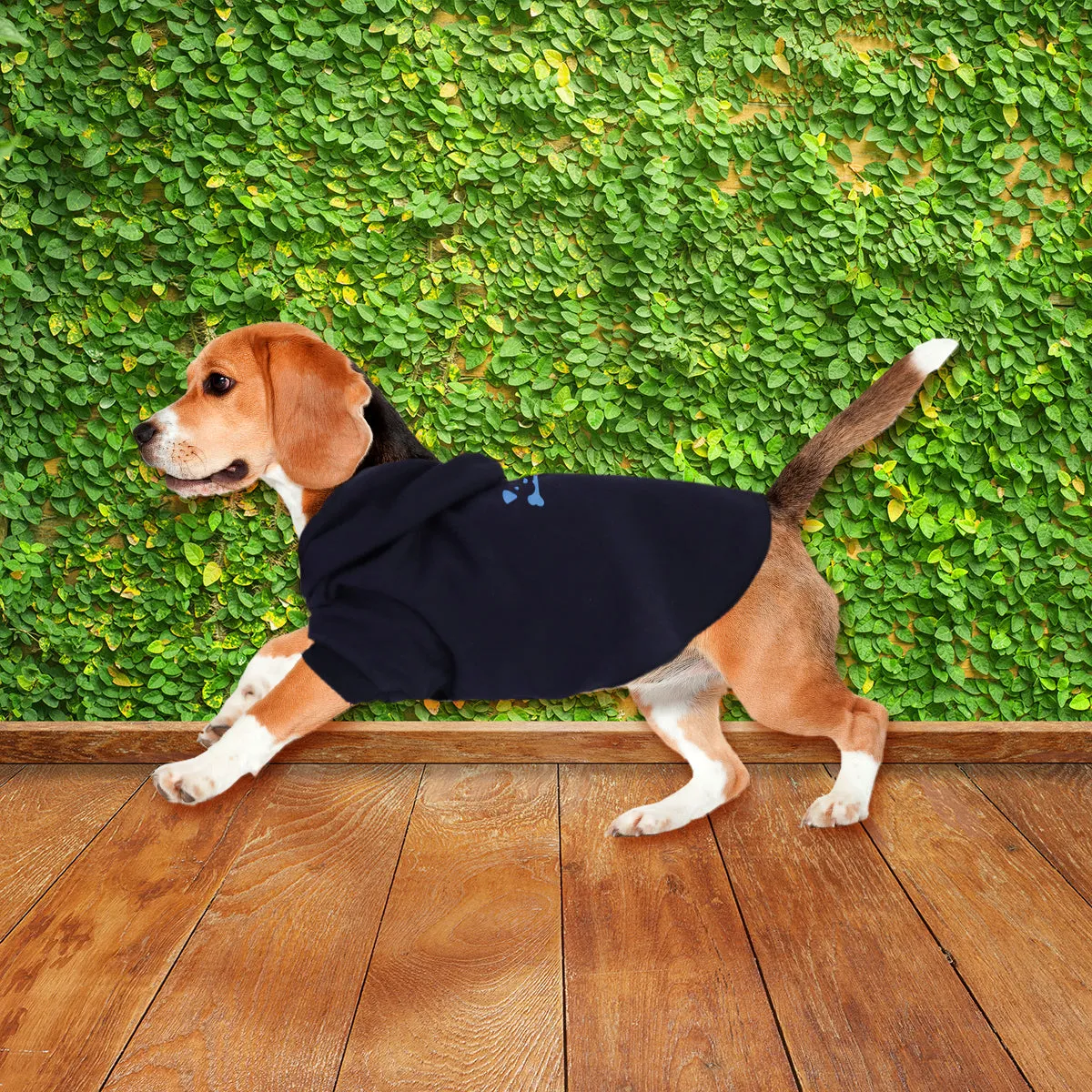 Sudadera con Estampado de Huesito para Mascota