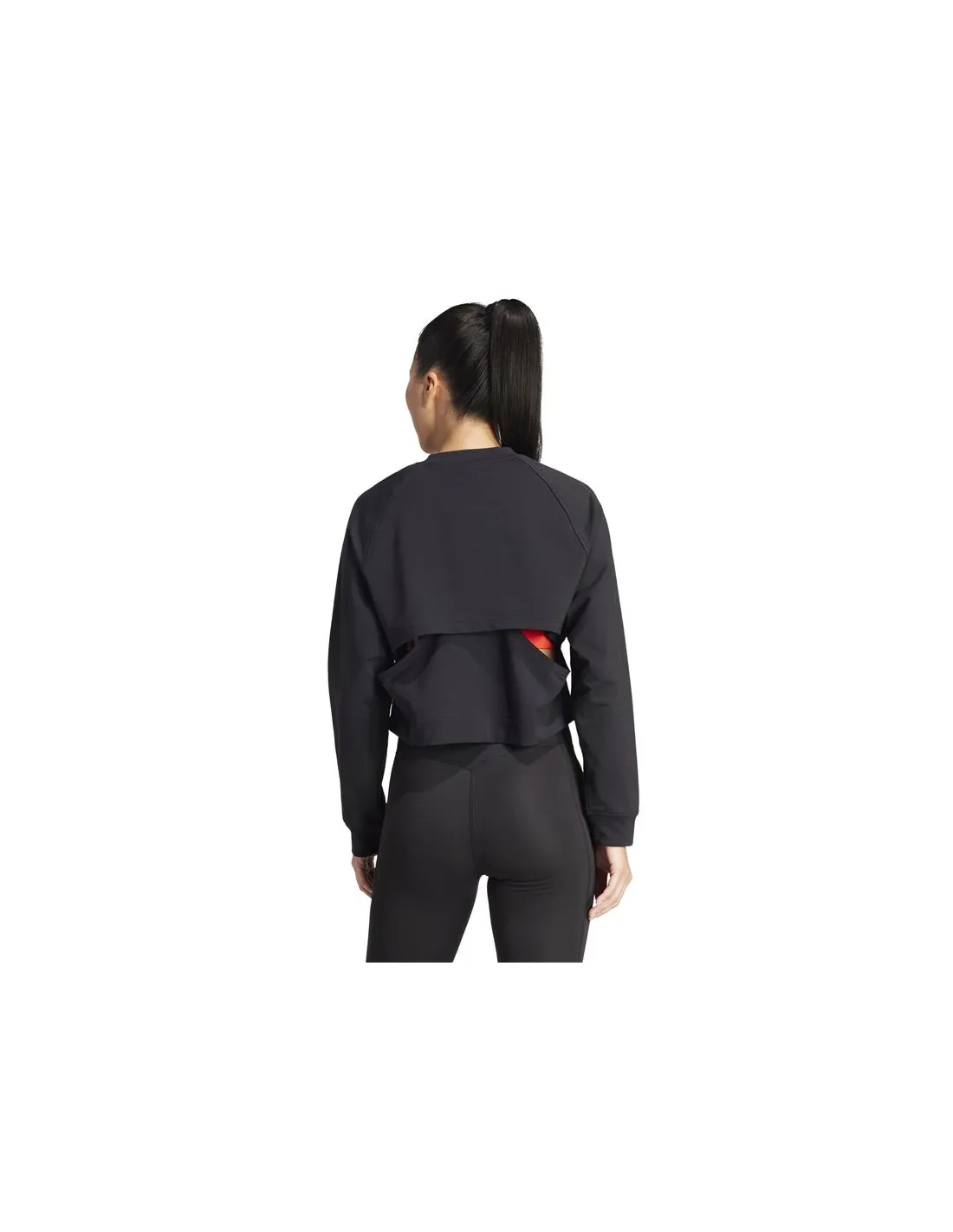 Sudadera de Fitness adidas Essentials Power Cover Up Mujer Negro