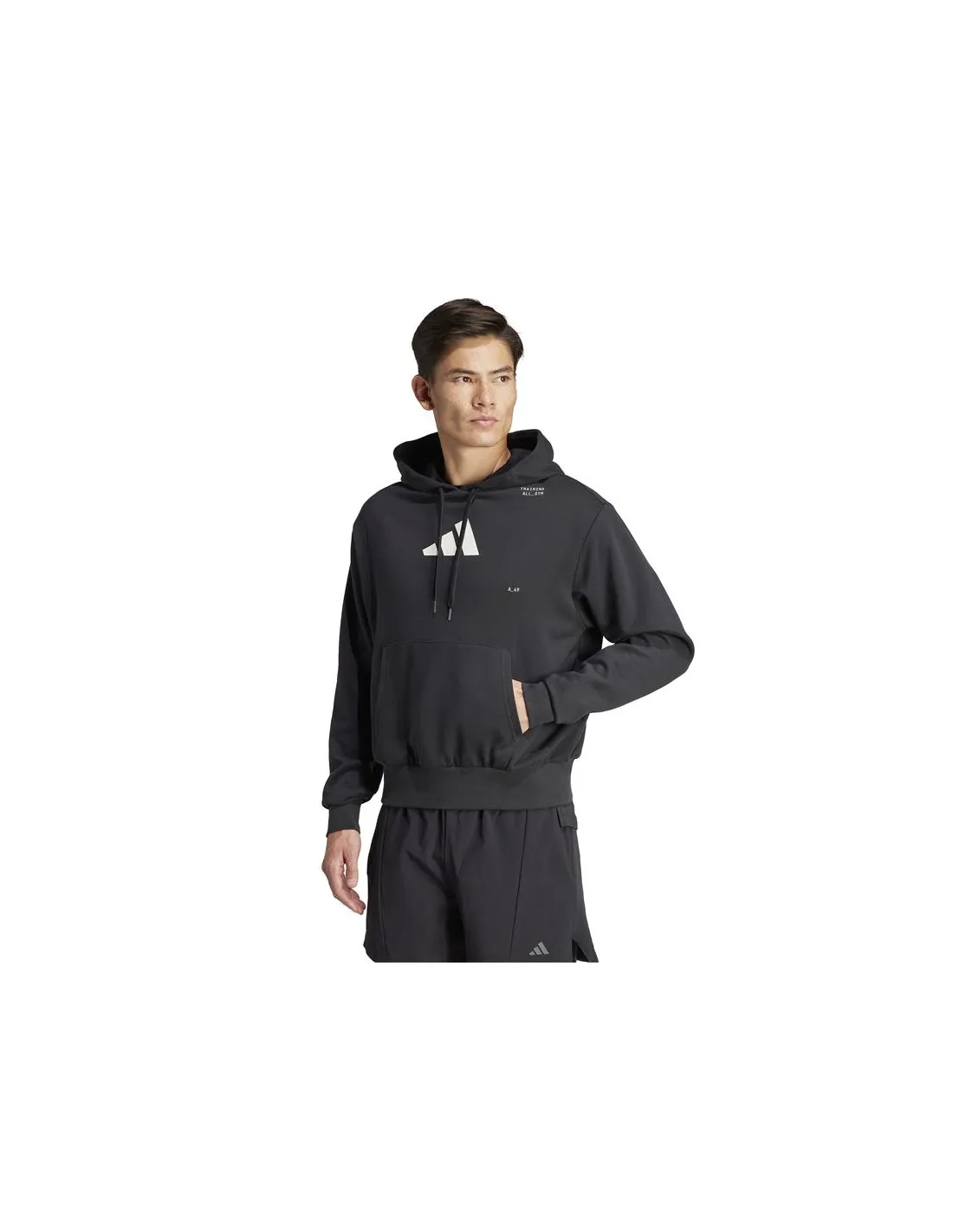 Sudadera de Fitness adidas Essentials Training Cat Negro