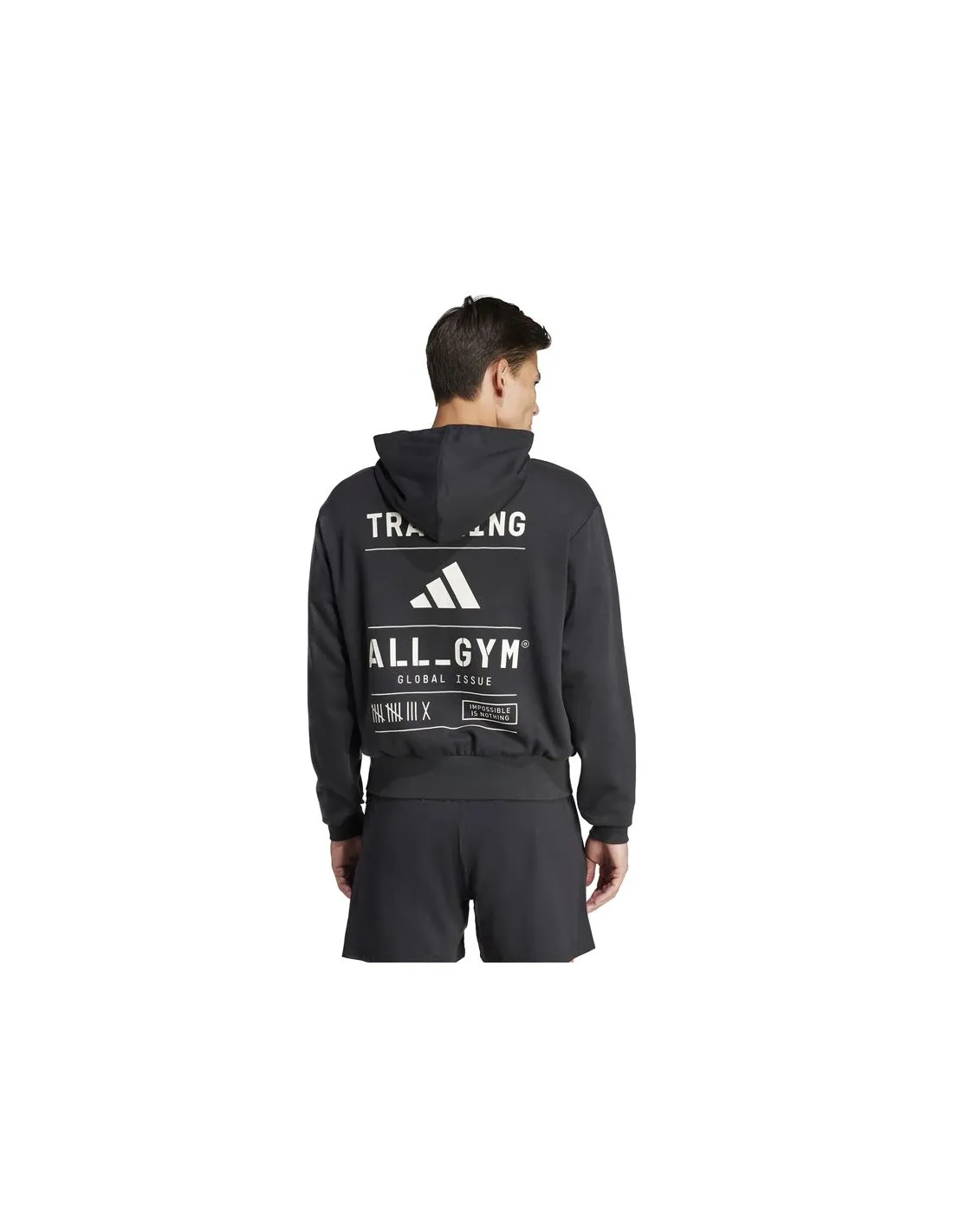 Sudadera de Fitness adidas Essentials Training Cat Negro