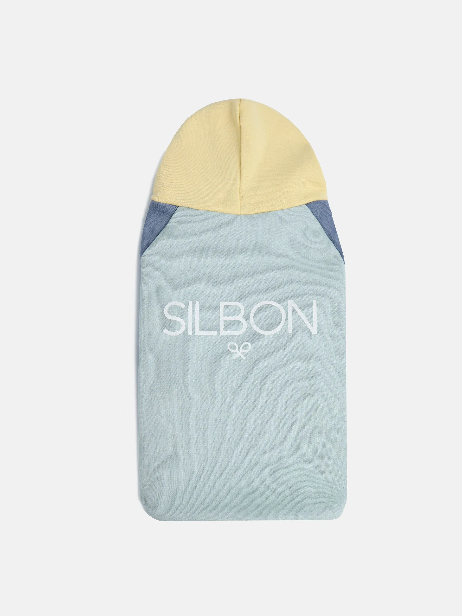 Sudadera mascota verde amarillo