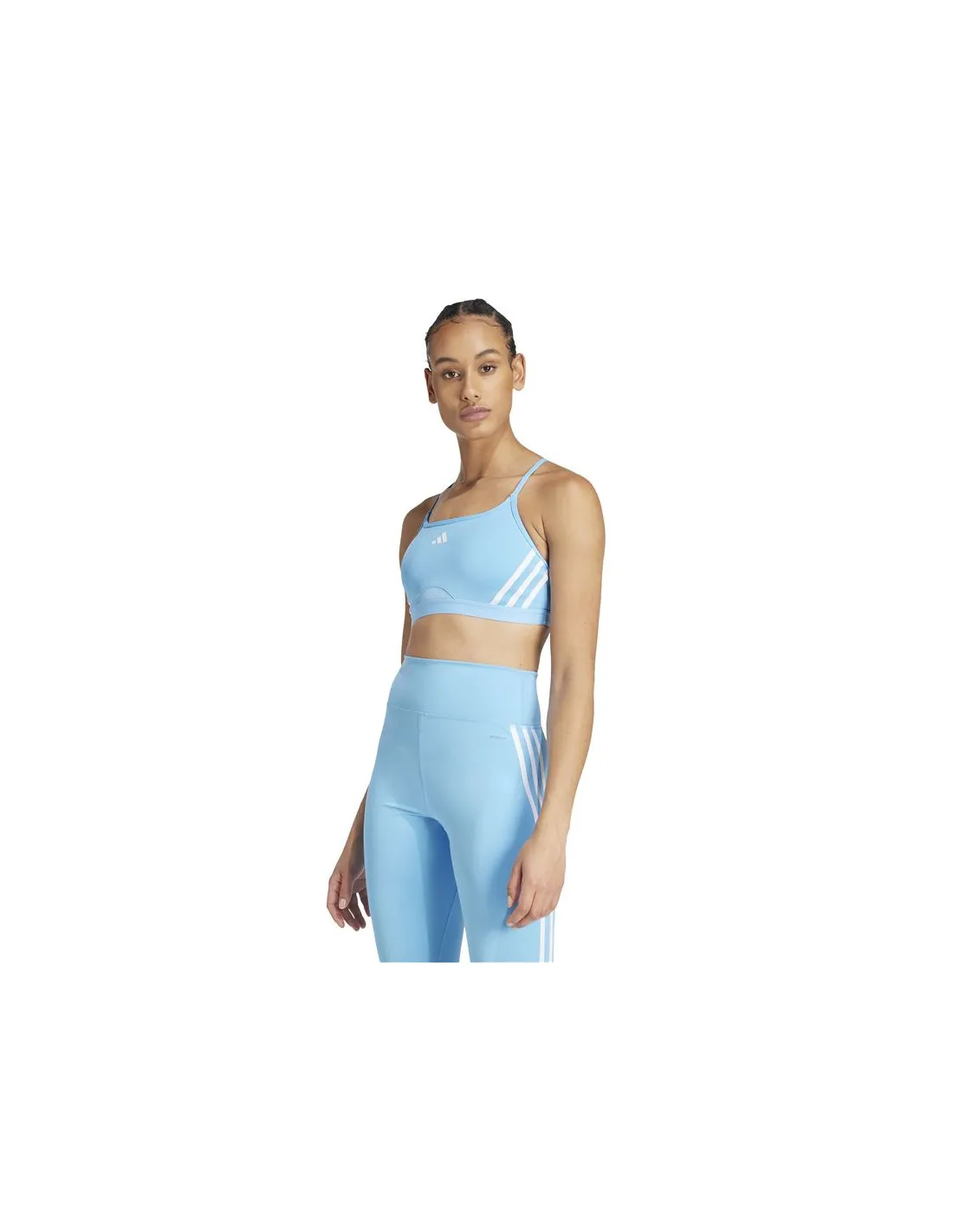 Sujetador Deportivo adidas Essentials Aeroreact 3 Bandas Mujer