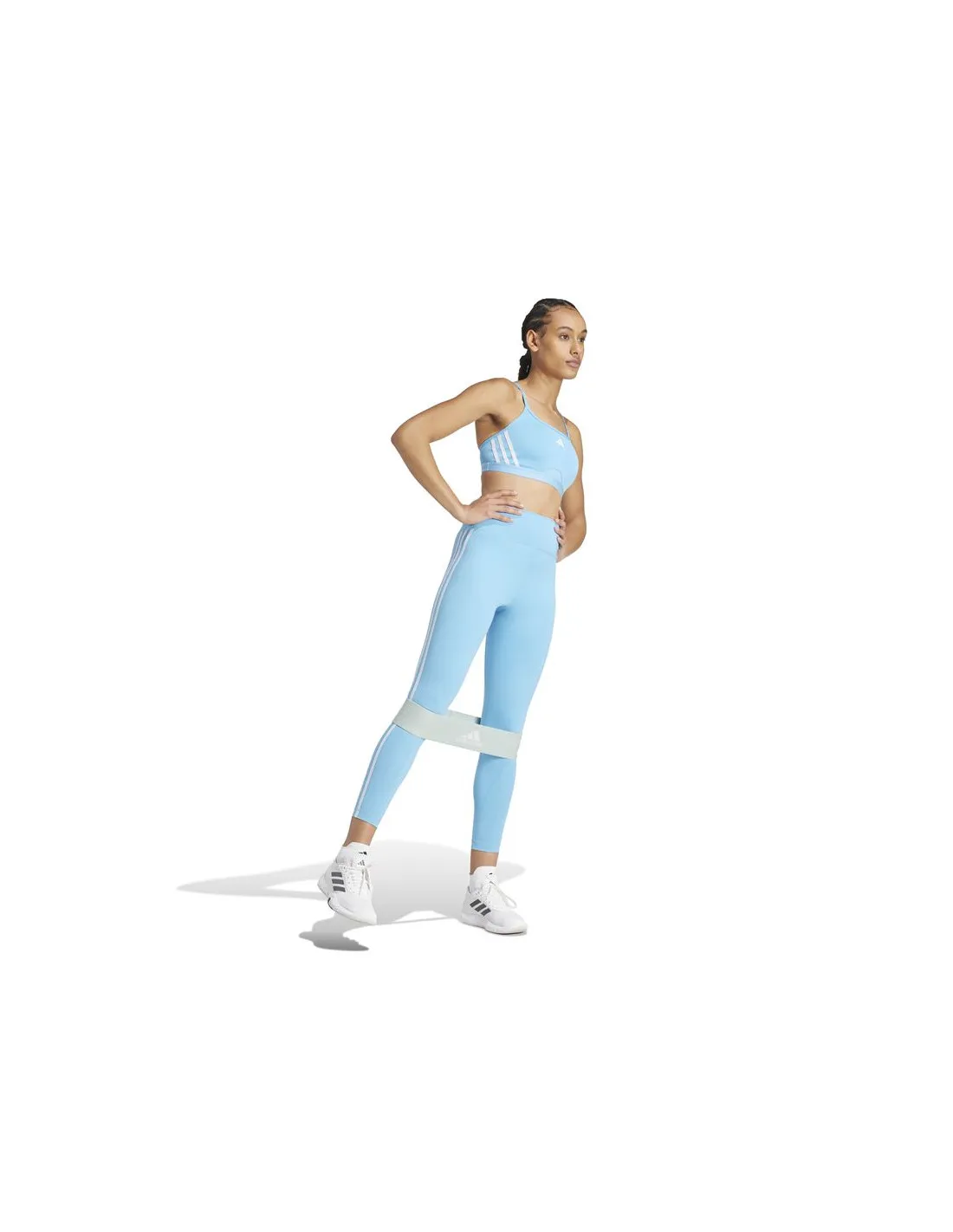 Sujetador Deportivo adidas Essentials Aeroreact 3 Bandas Mujer