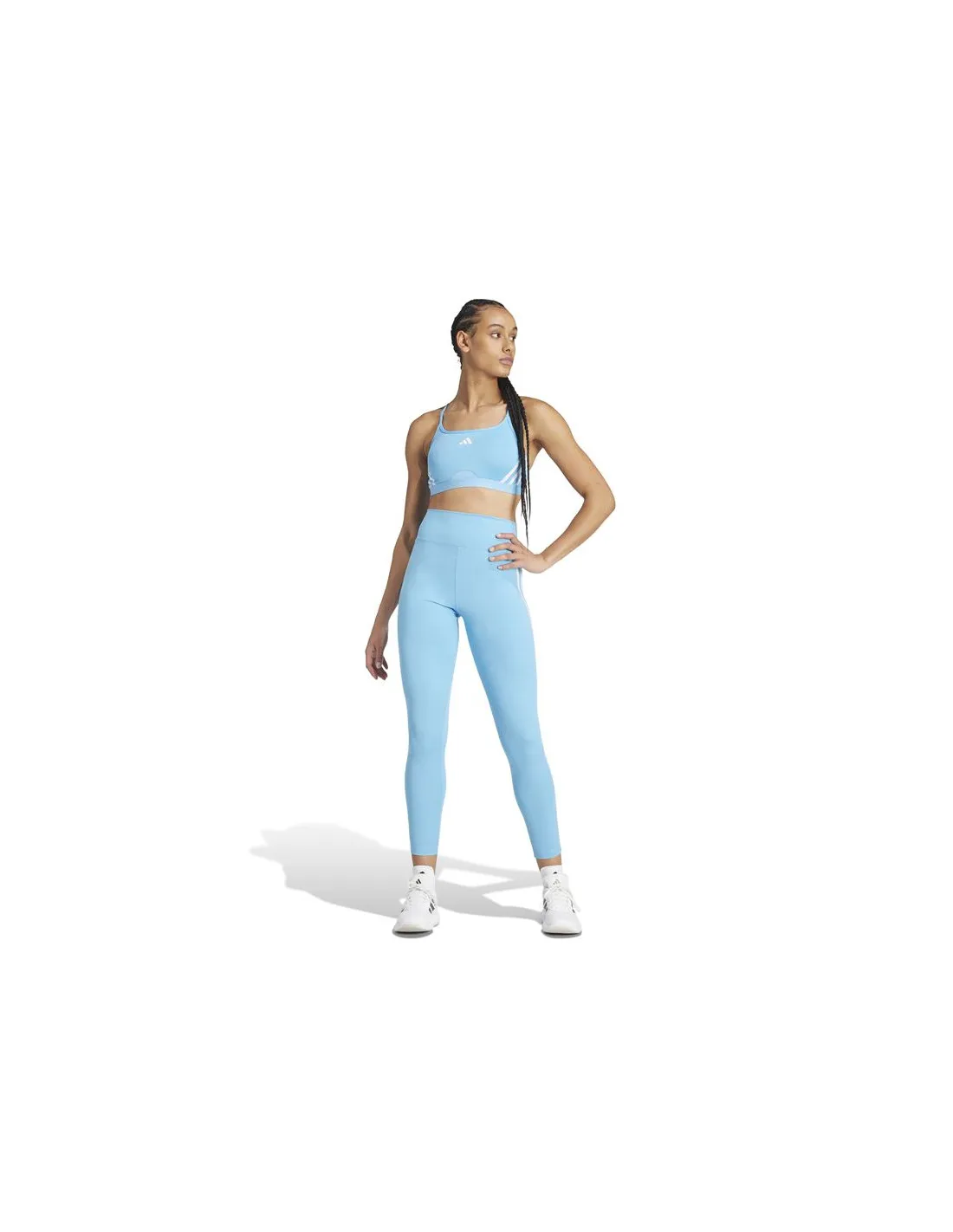 Sujetador Deportivo adidas Essentials Aeroreact 3 Bandas Mujer