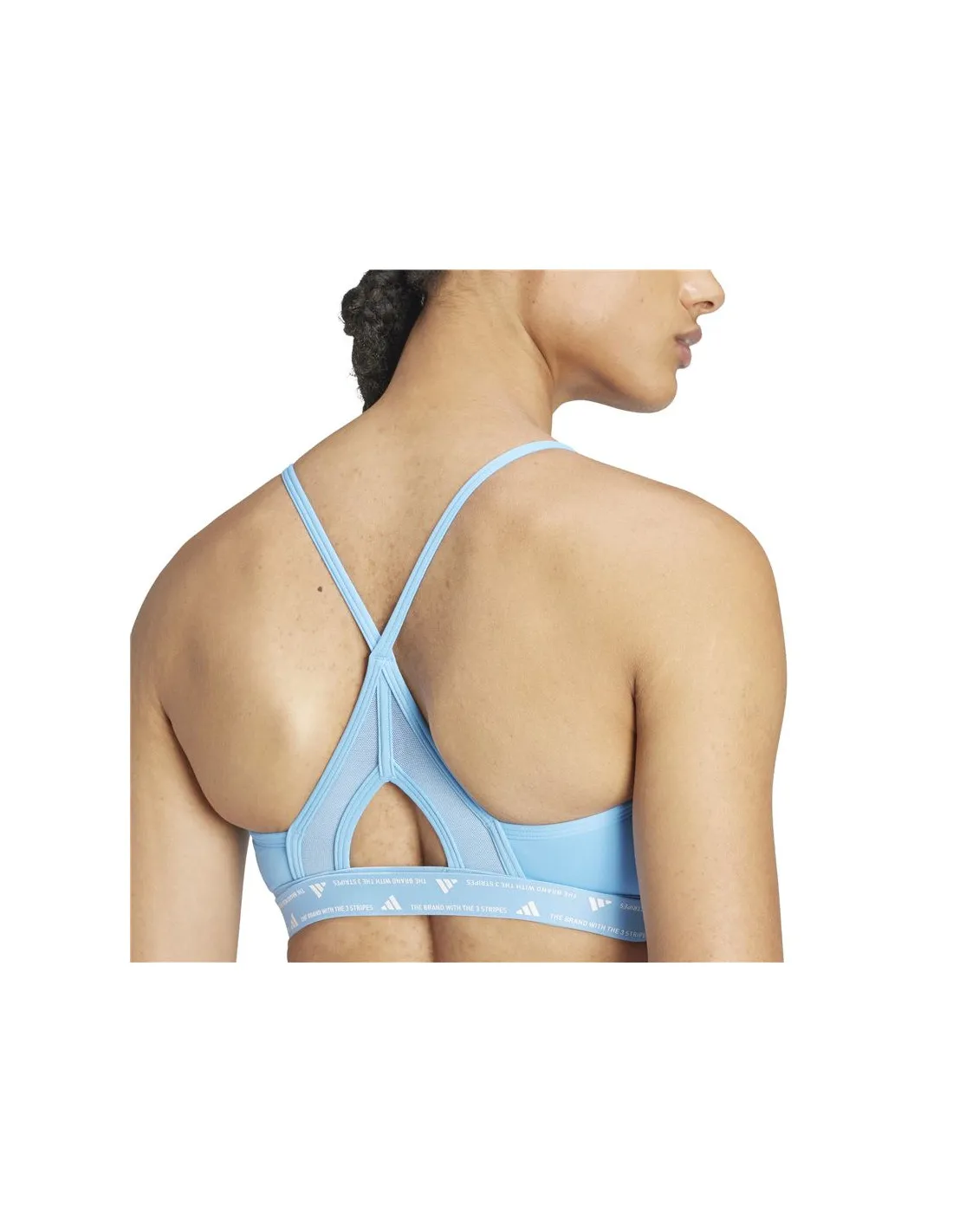 Sujetador Deportivo adidas Essentials Aeroreact 3 Bandas Mujer