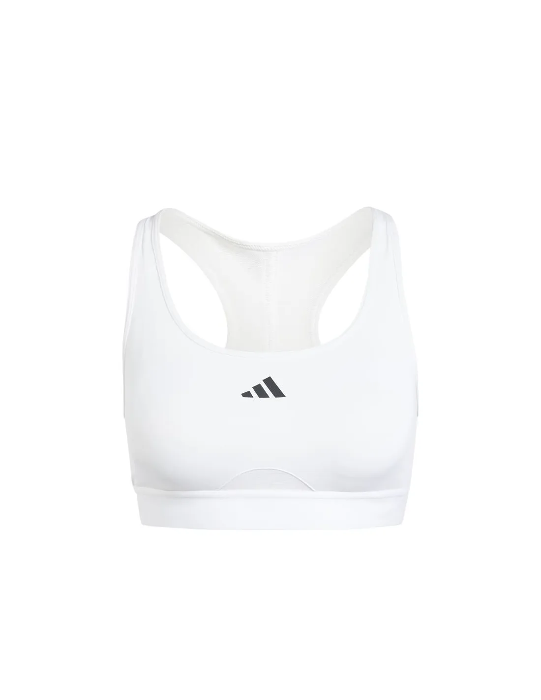 Sujetador Deportivo  adidas Essentials Powerreact  Mujer Blanco