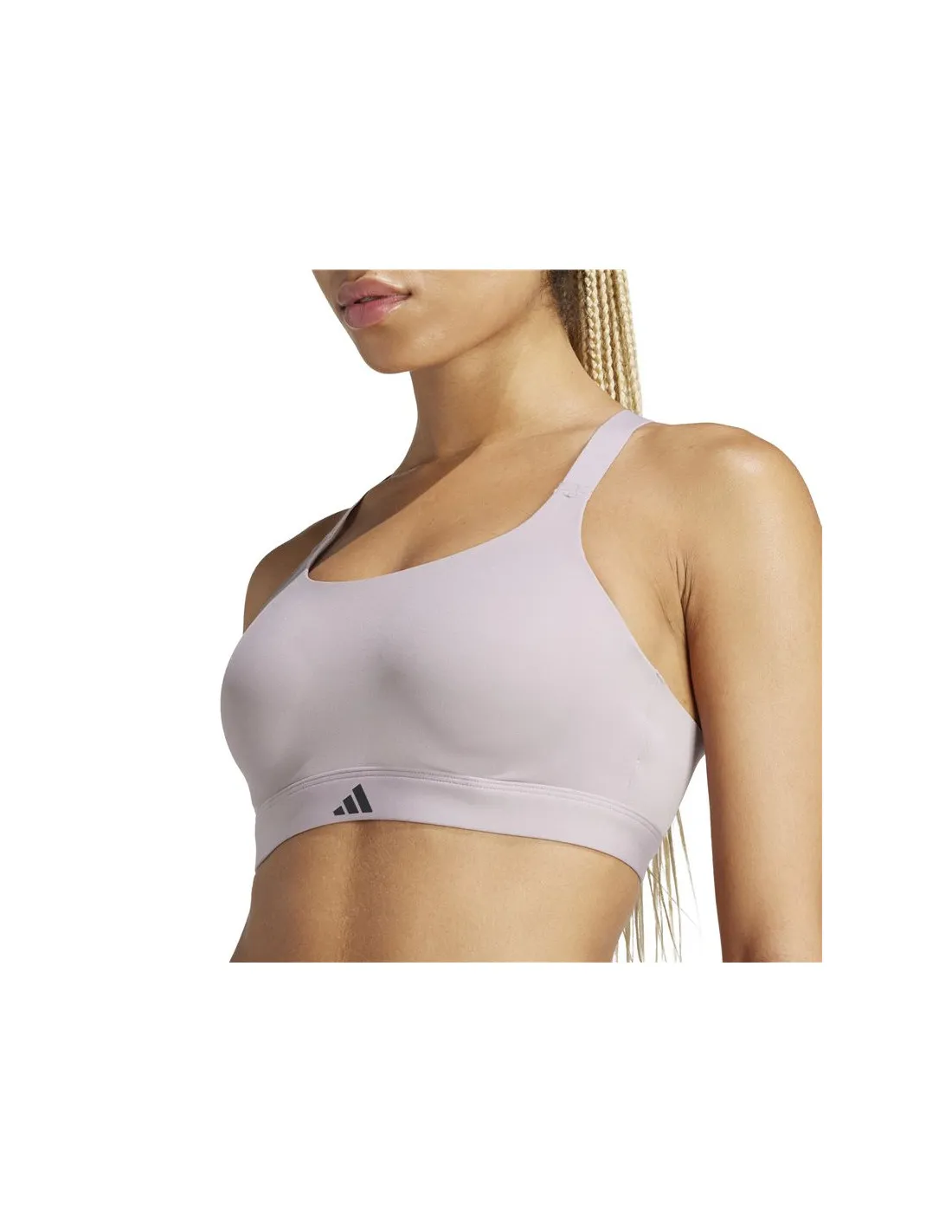 SUJETADOR DEPORTIVO ADIDAS ESSENTIALS TLRD IMPACT LUXE HIGHSUPPORT MUJER MORADO
