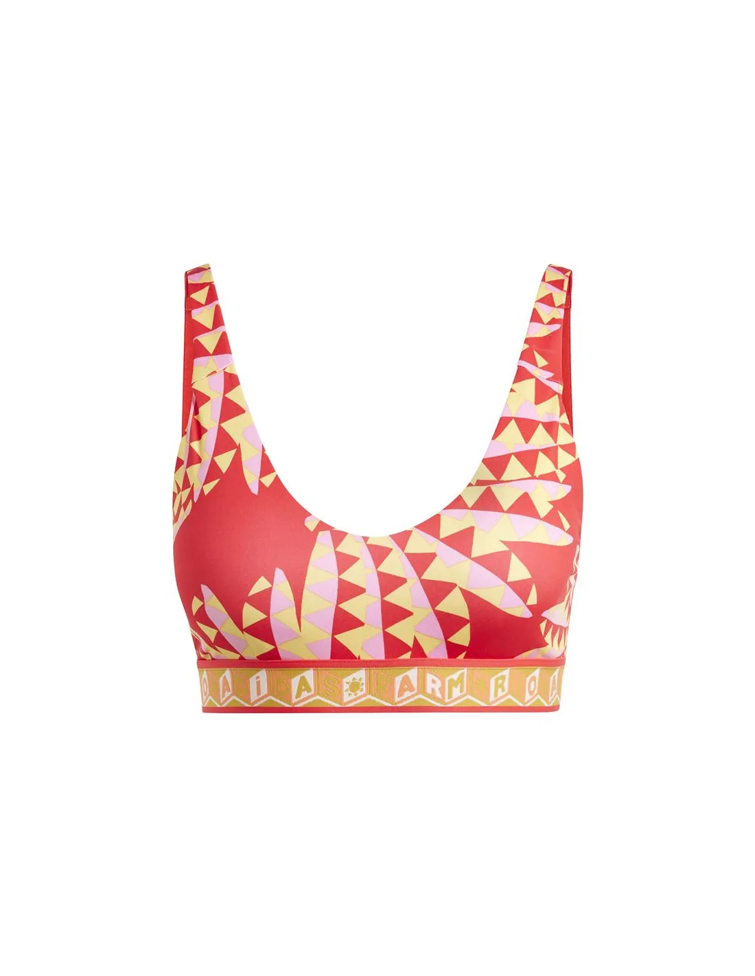 Sujetador Deportivo de Fitness adidas Essentials Farm Mujer Tomate