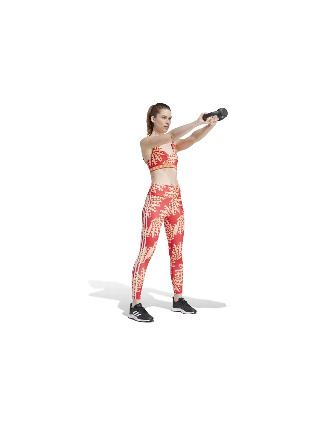 Sujetador Deportivo de Fitness adidas Essentials Farm Mujer Tomate