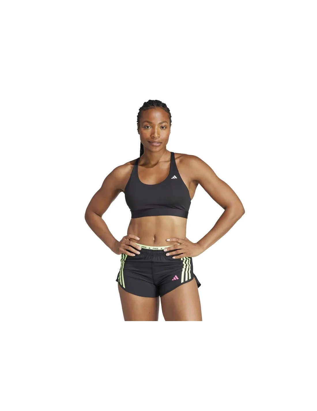 Sujetador Deportivo de Fitness adidas Essentials Ultimate Ms Mujer Negro