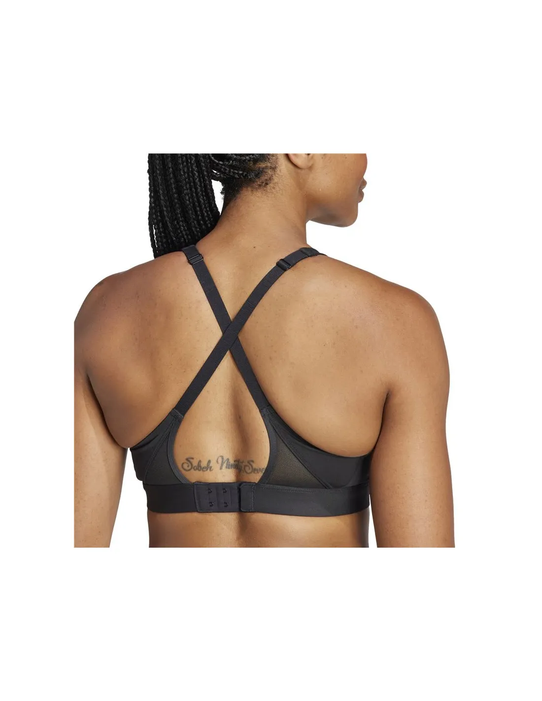 Sujetador Deportivo de Fitness adidas Essentials Ultimate Ms Mujer Negro