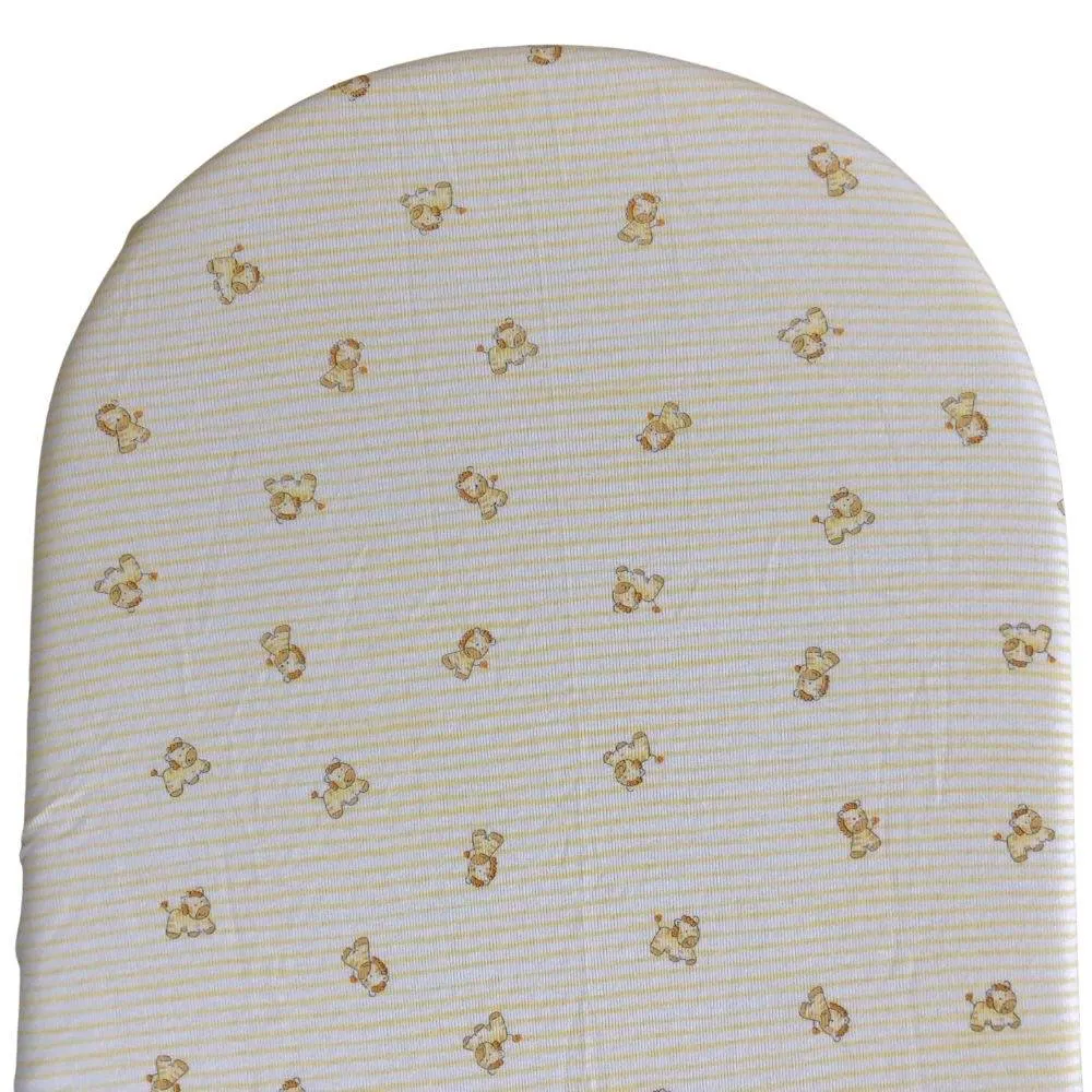 Sábana Bajera Zebra Amarillo