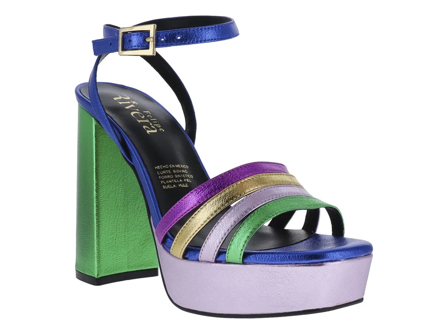 Tacones Felipe Rivera  11206  Multi  Para Mujer