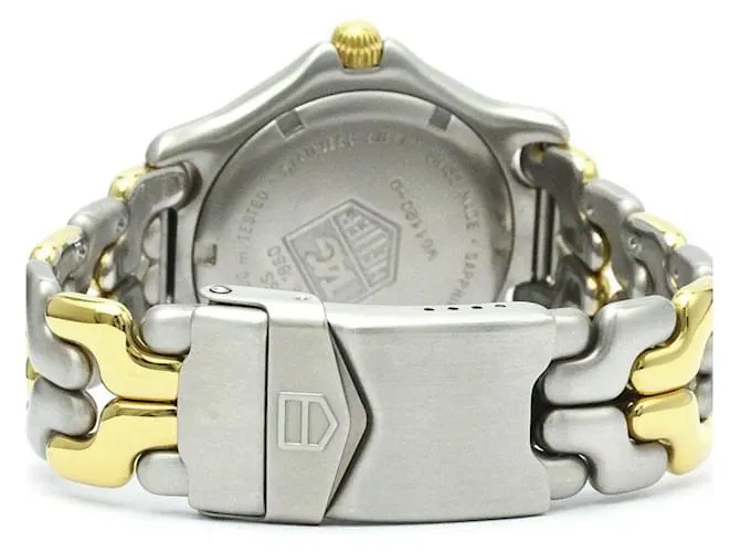TAG HEUER Sel Profesional 200M Reloj de Acero Baño de Oro WG1120 