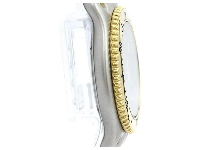 TAG HEUER Sel Profesional 200M Reloj de Acero Baño de Oro WG1120 
