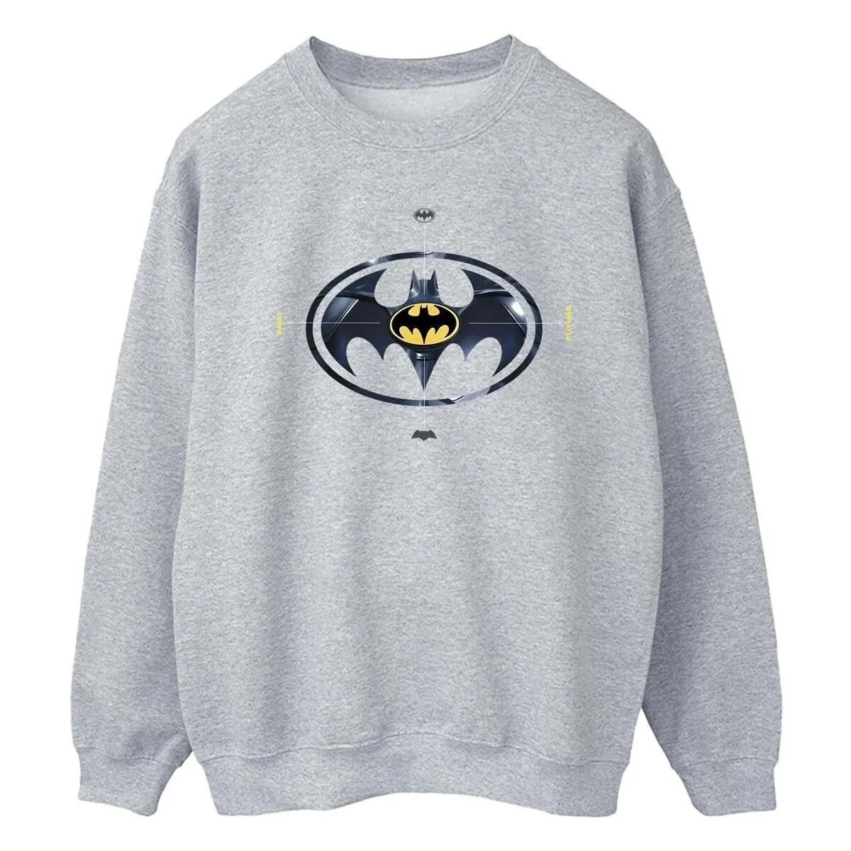 The Flash Batman Metal Logo