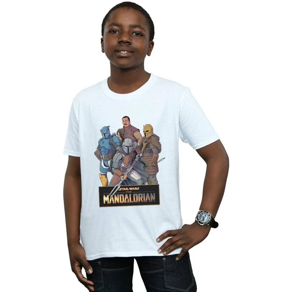 The Mandalorian Character Collage