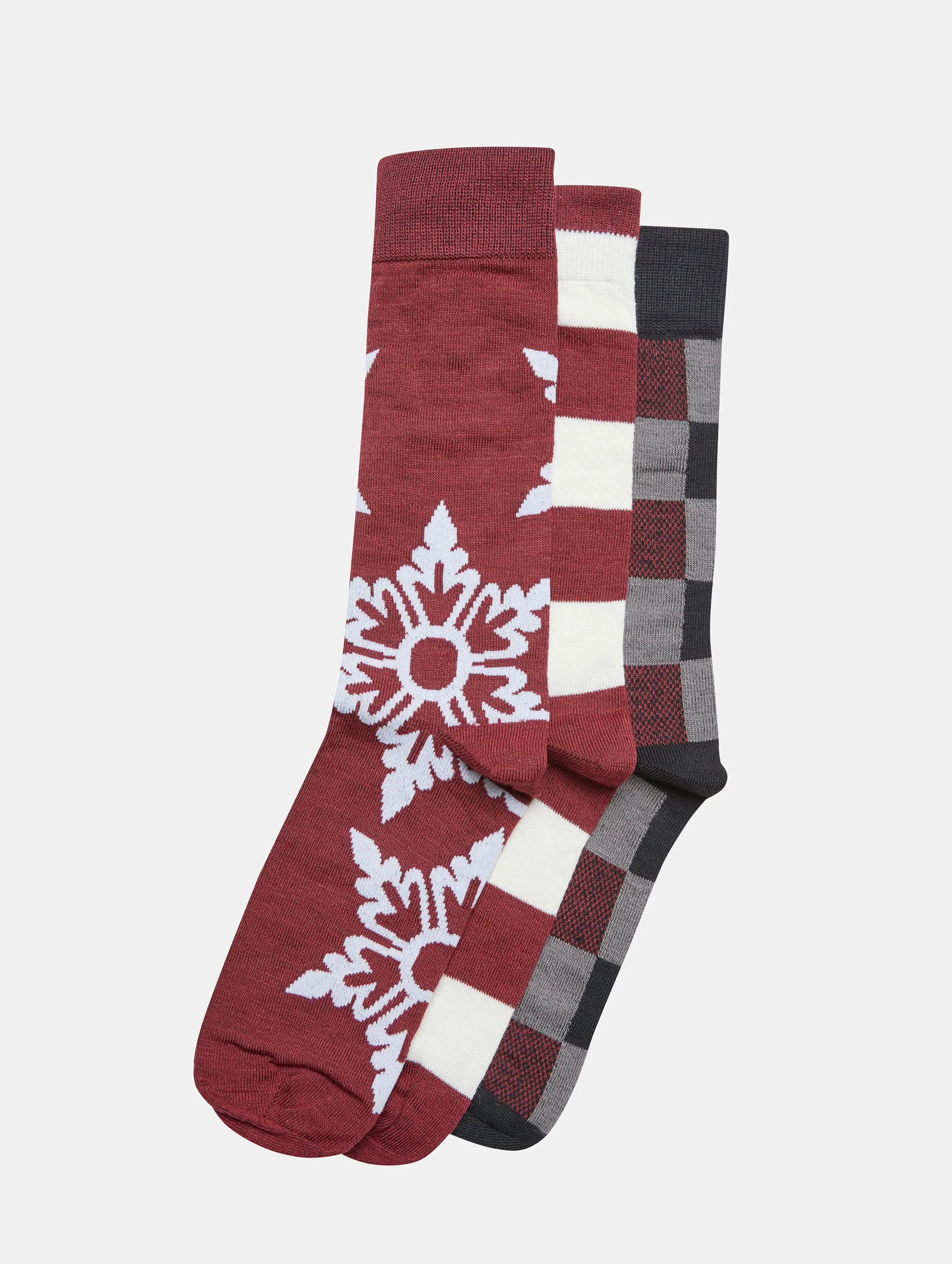 Urban Classics Christmas Snowflakes 3 Pack