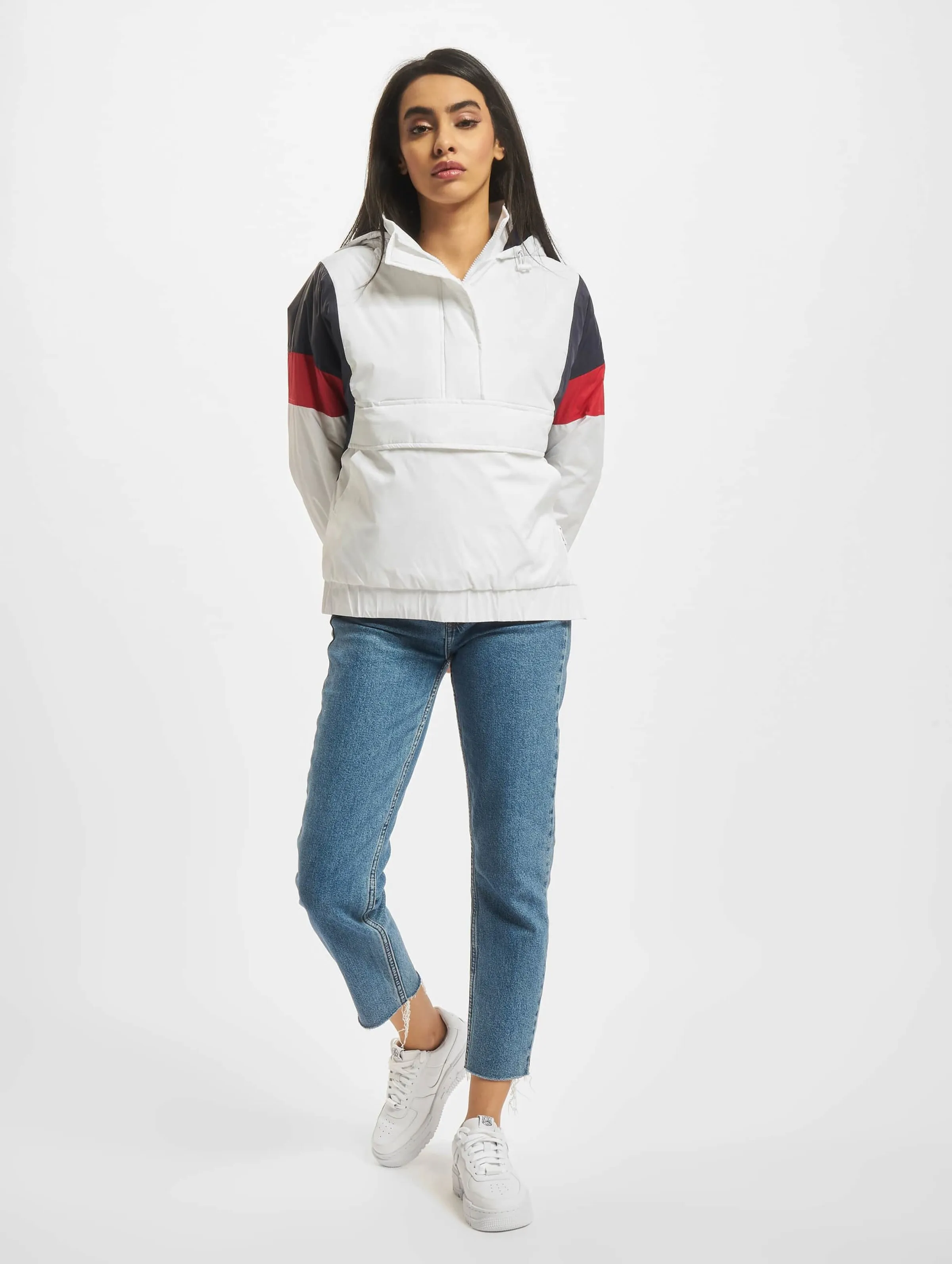 URBAN CLASSICS LADIES 3TONE PADDED PULL OVER