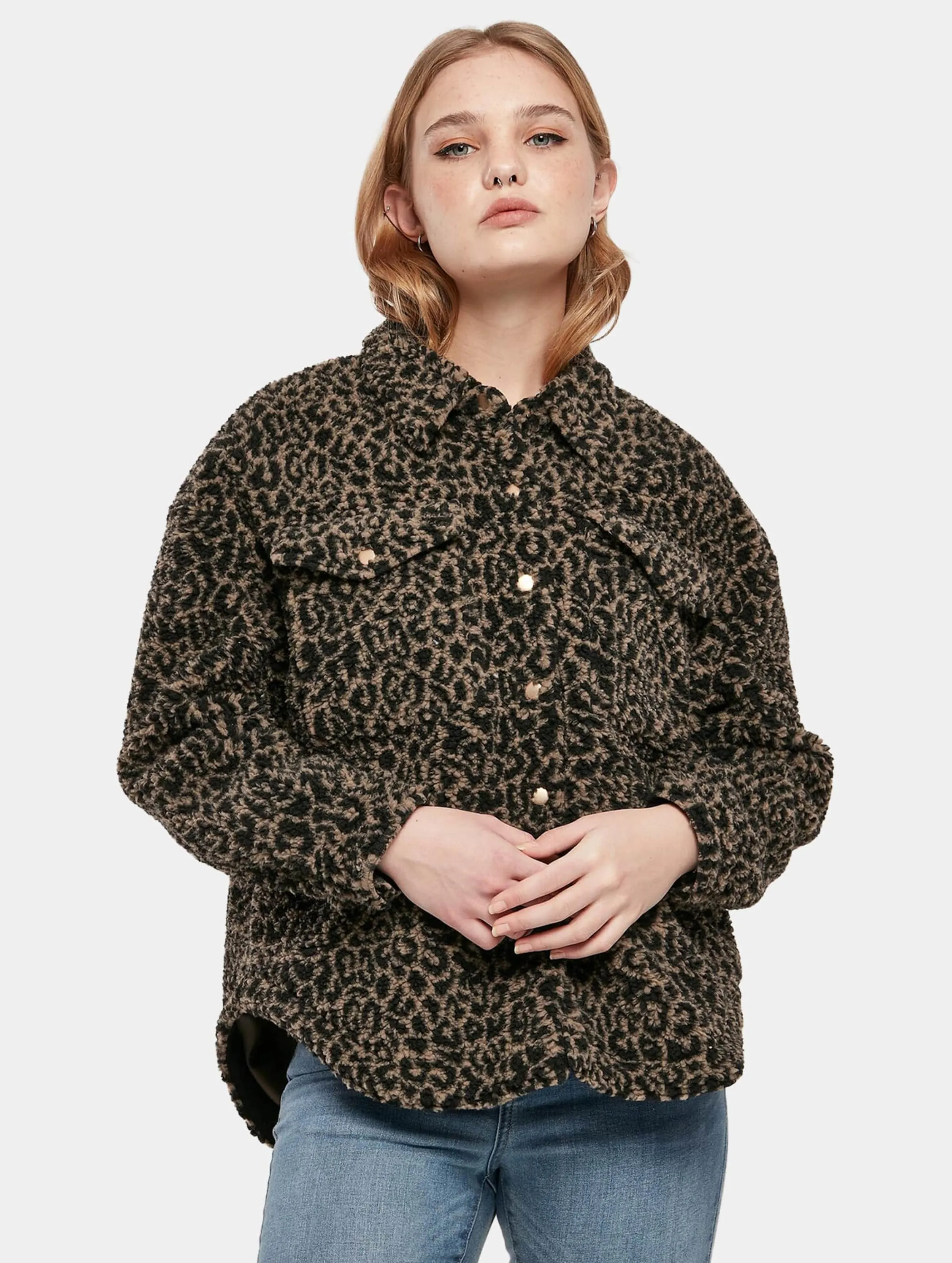 Urban Classics Ladies Aop Sherpa Over