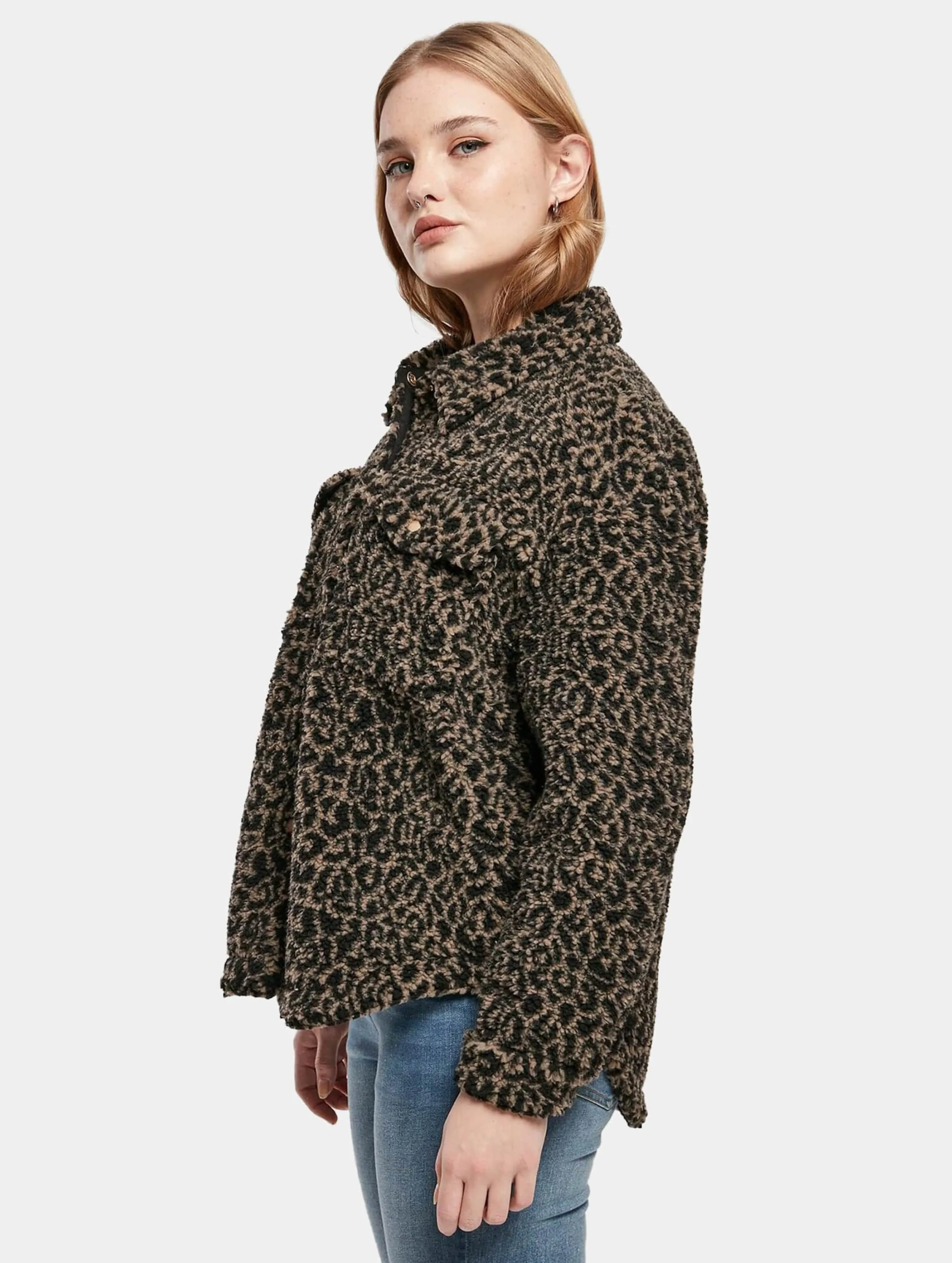 Urban Classics Ladies Aop Sherpa Over