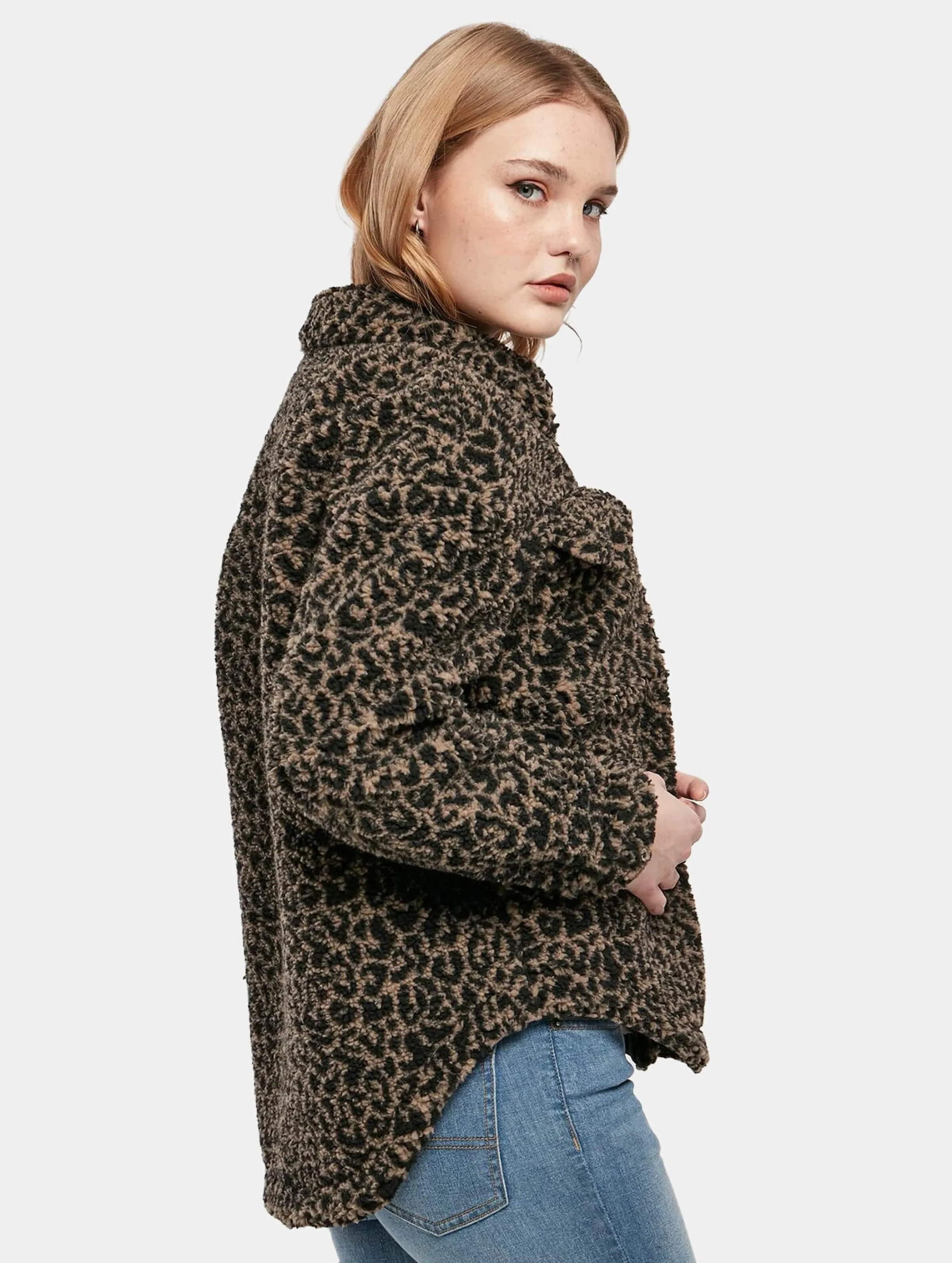 Urban Classics Ladies Aop Sherpa Over