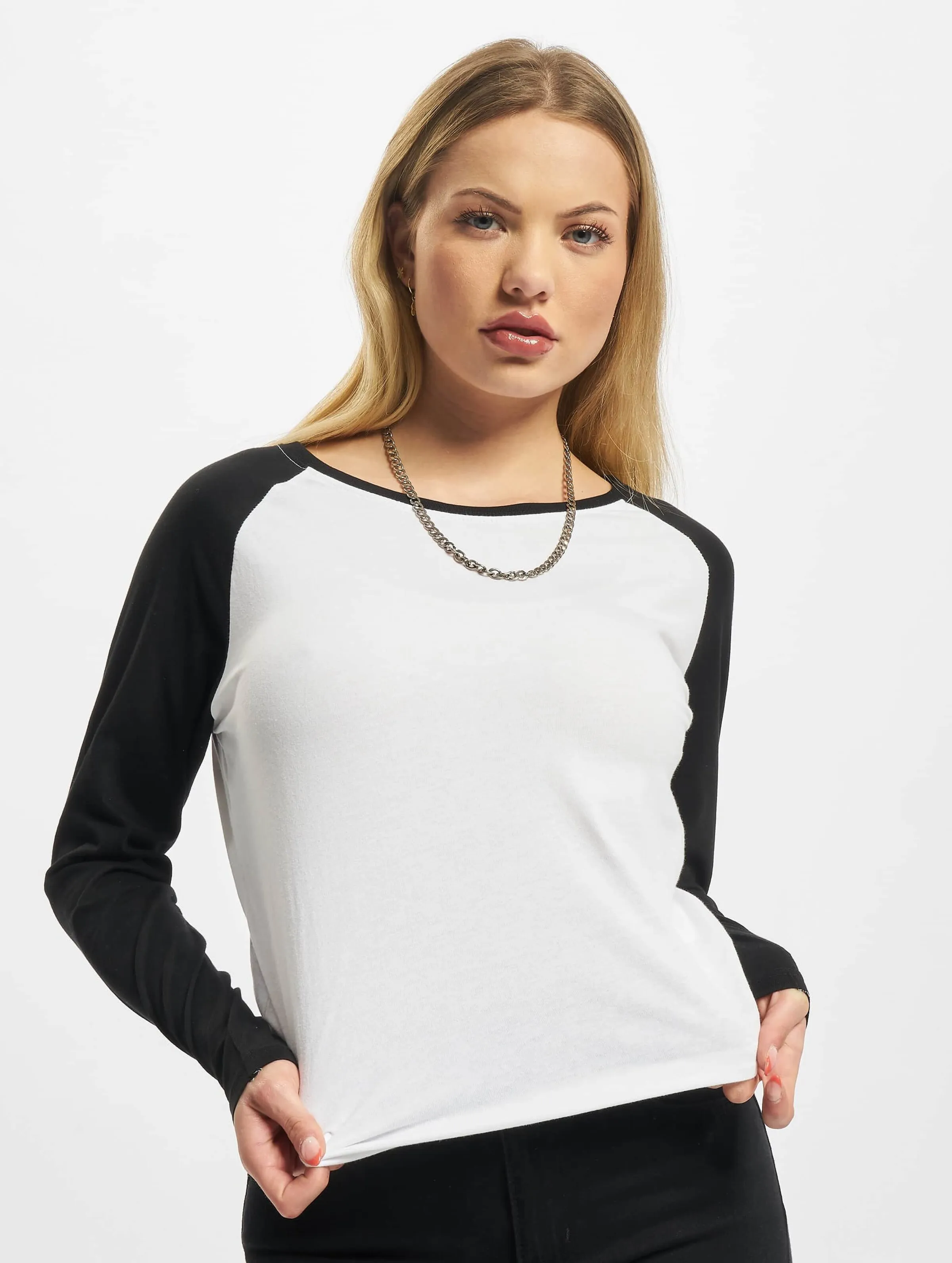 Urban Classics Ladies Contrast Raglan