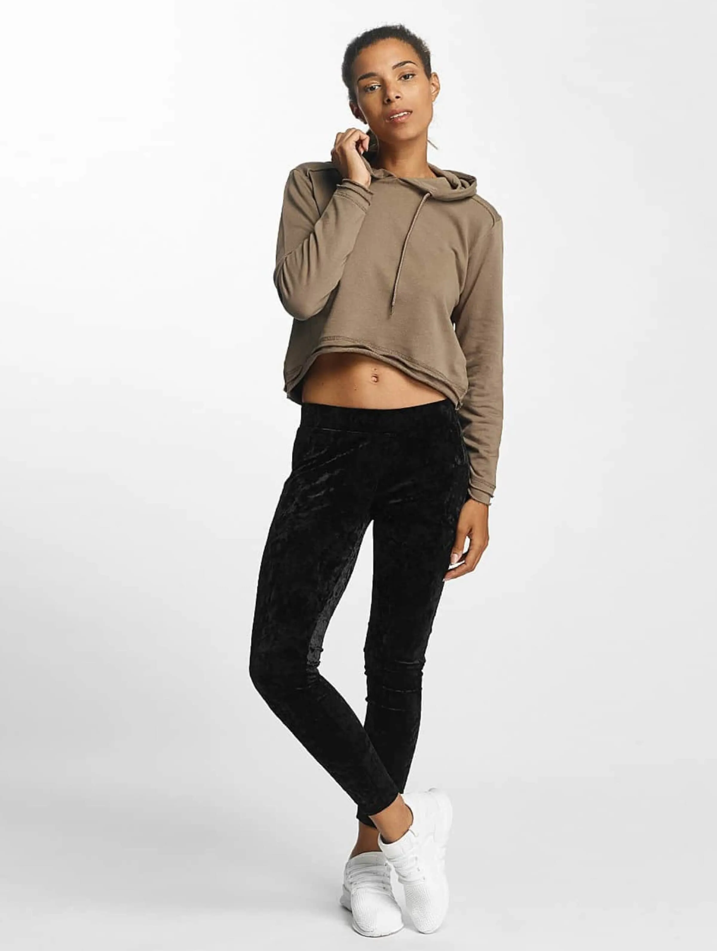 Urban Classics Ladies Cropped Terry