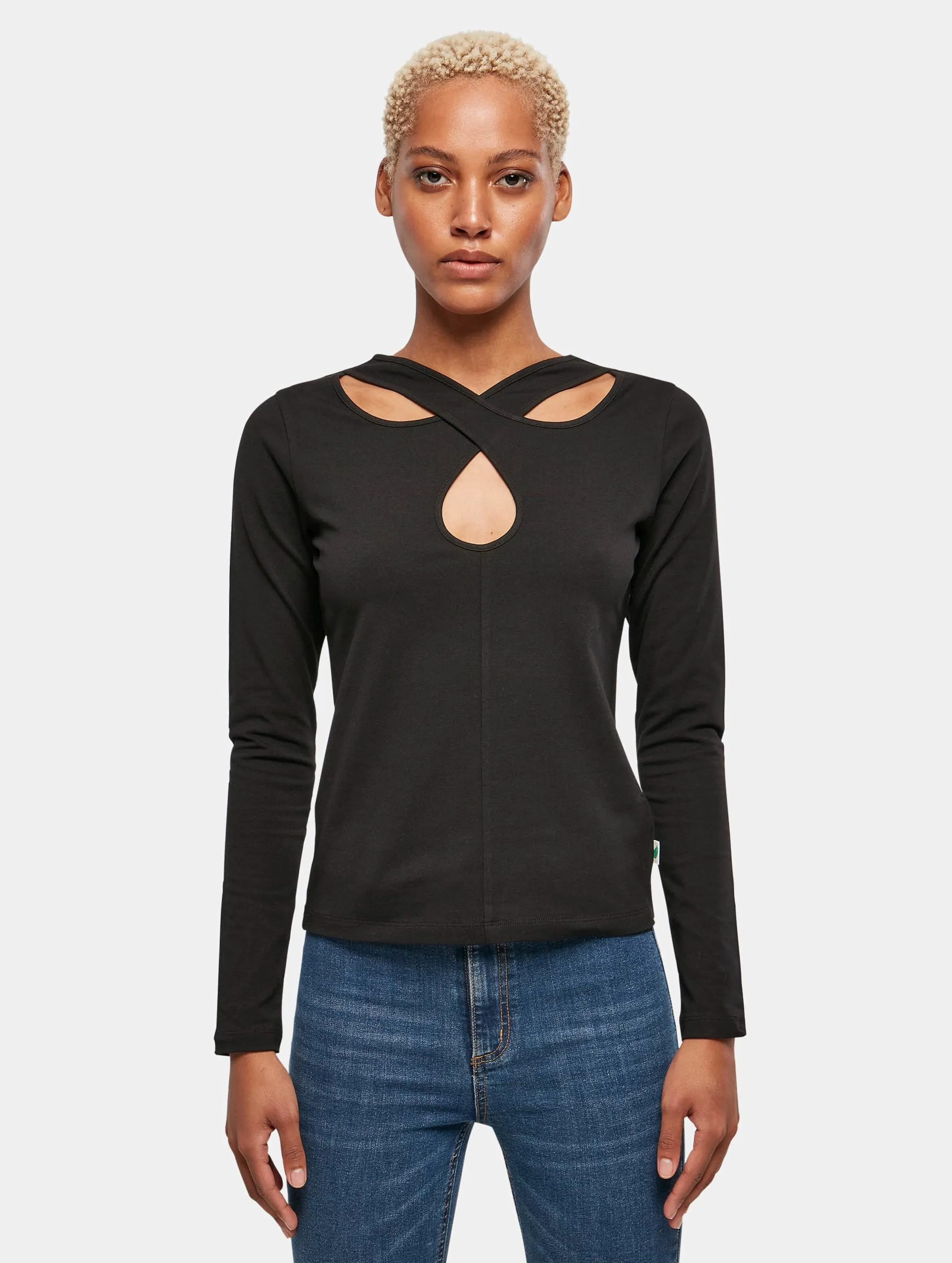 Urban Classics Ladies Crossed Cut Out