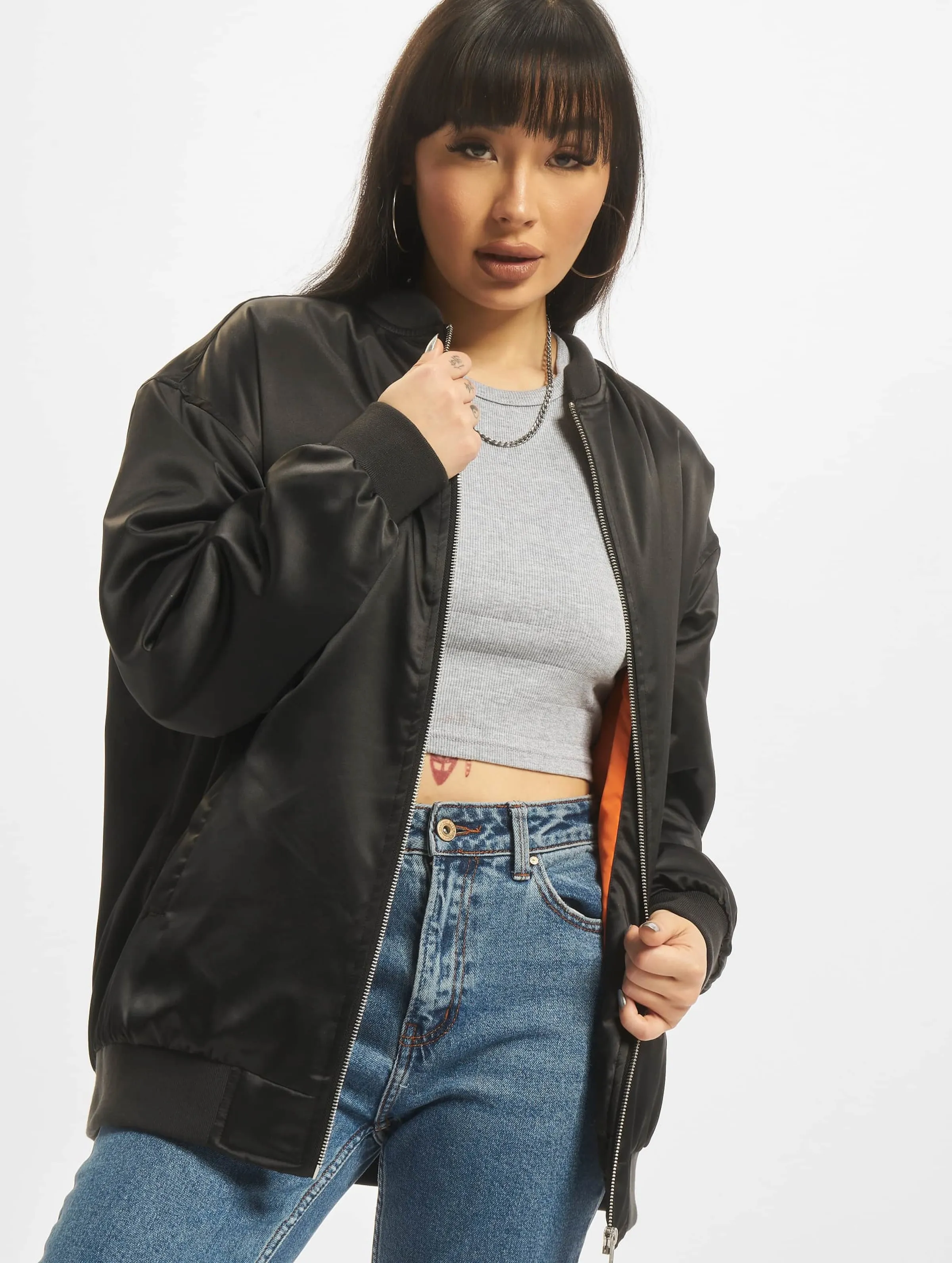 Urban Classics Ladies Oversized Satin