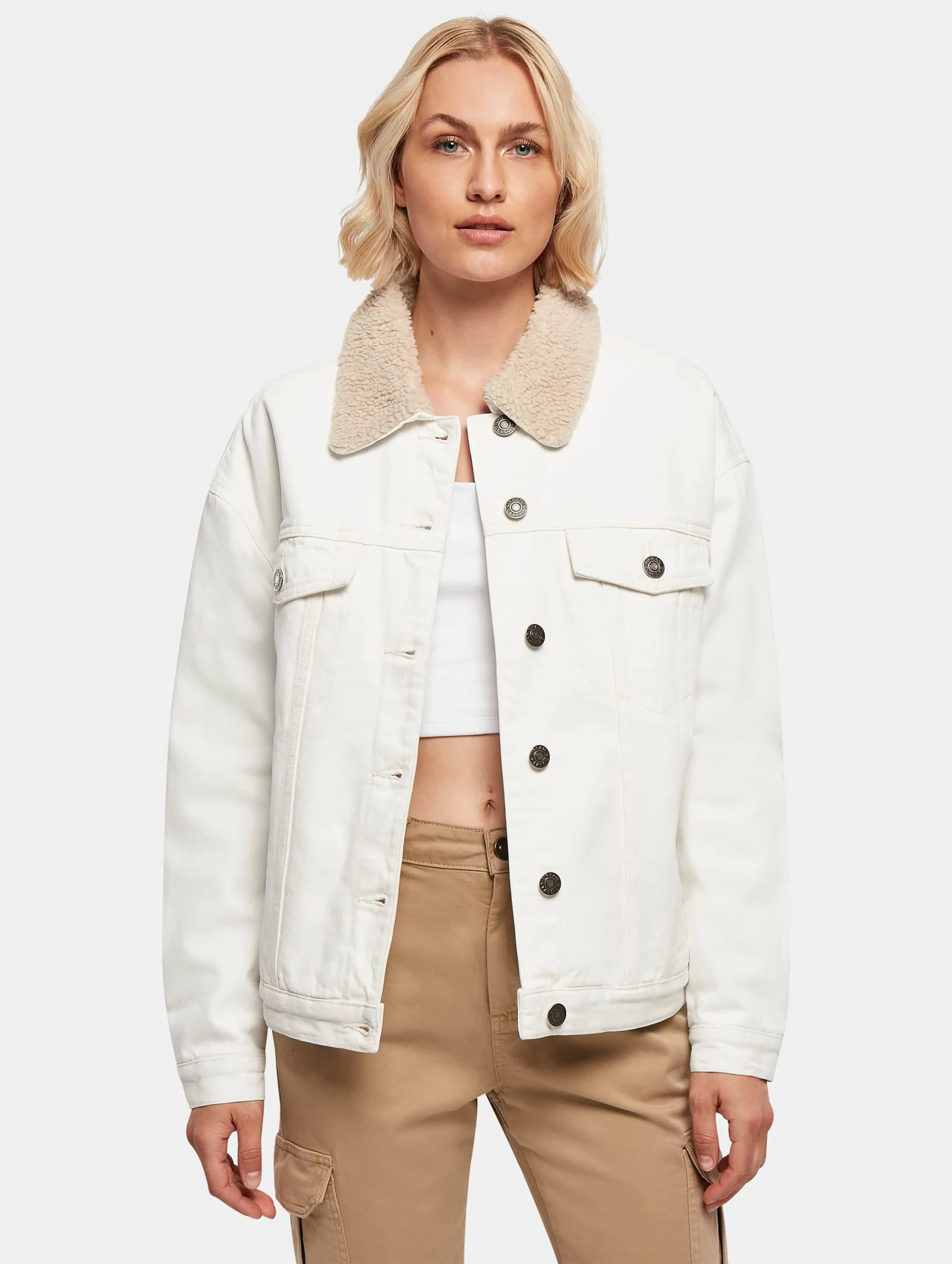 Urban Classics Ladies Oversized Sherpa