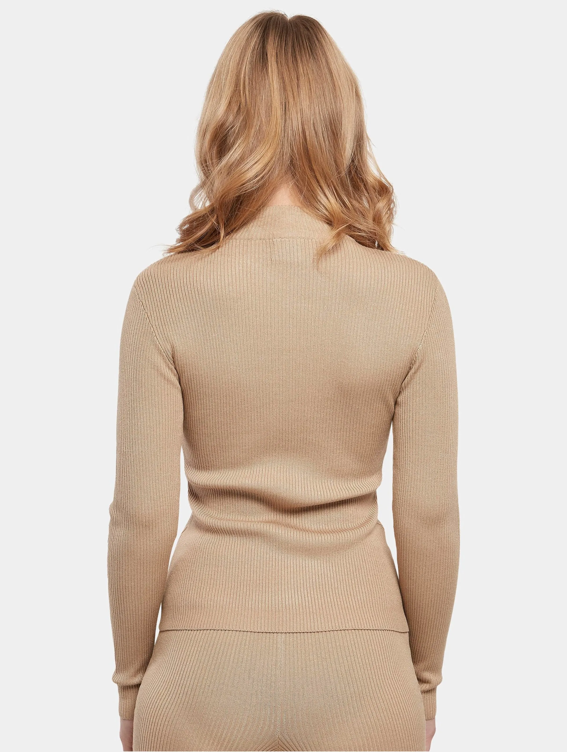 Urban Classics Ladies Rib Knit Turtelneck