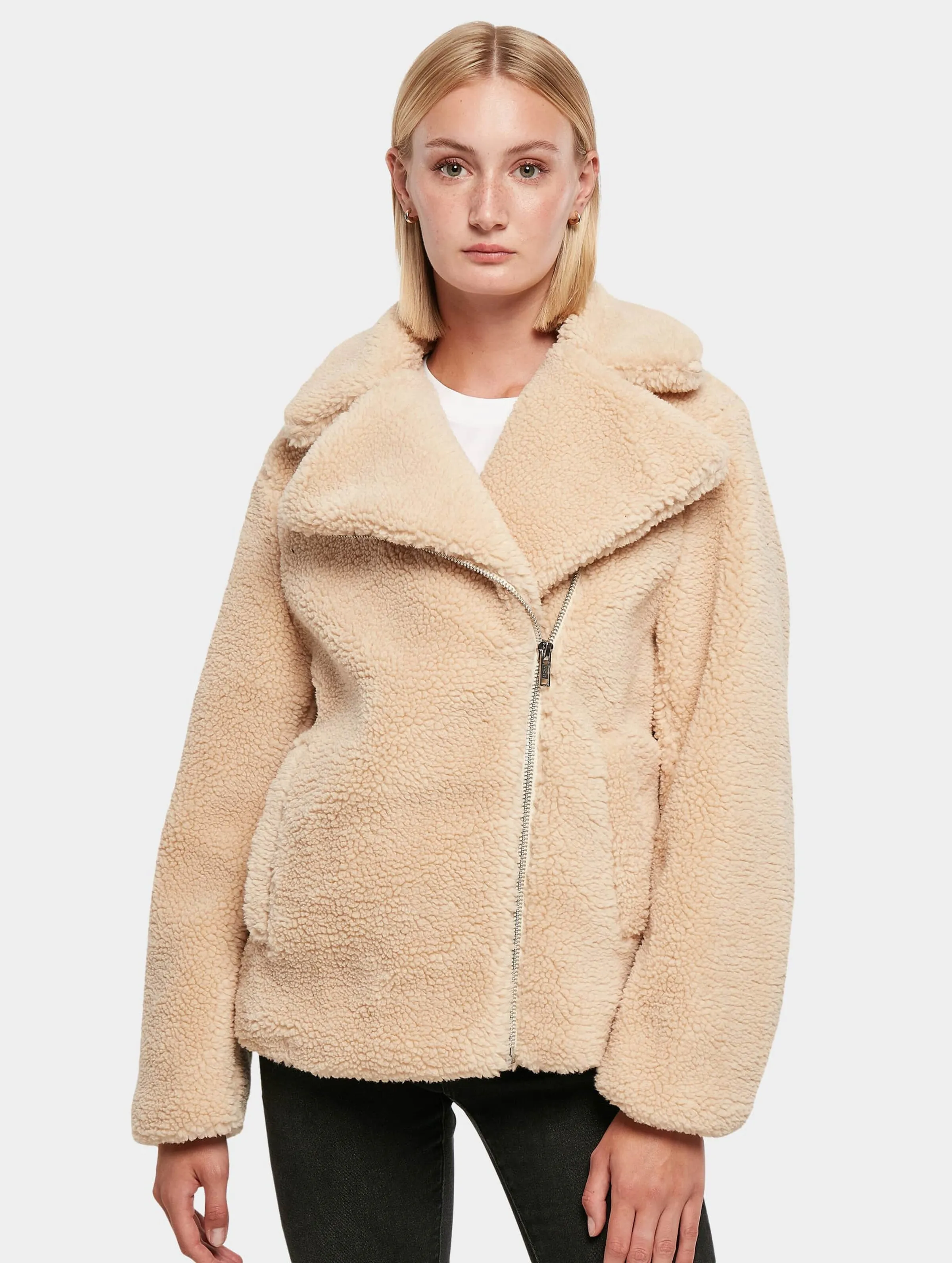 Urban Classics Ladies Sherpa Biker