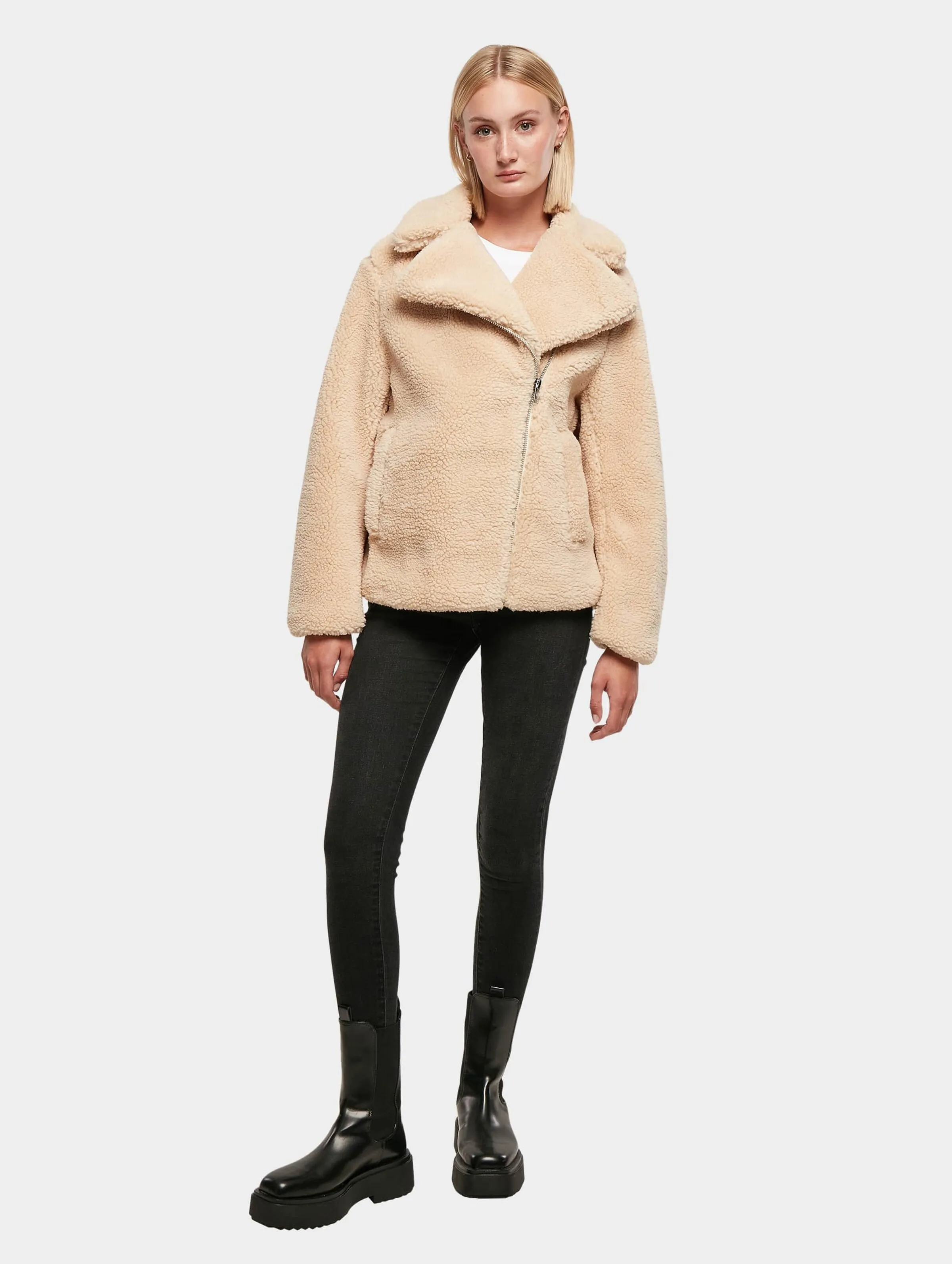Urban Classics Ladies Sherpa Biker