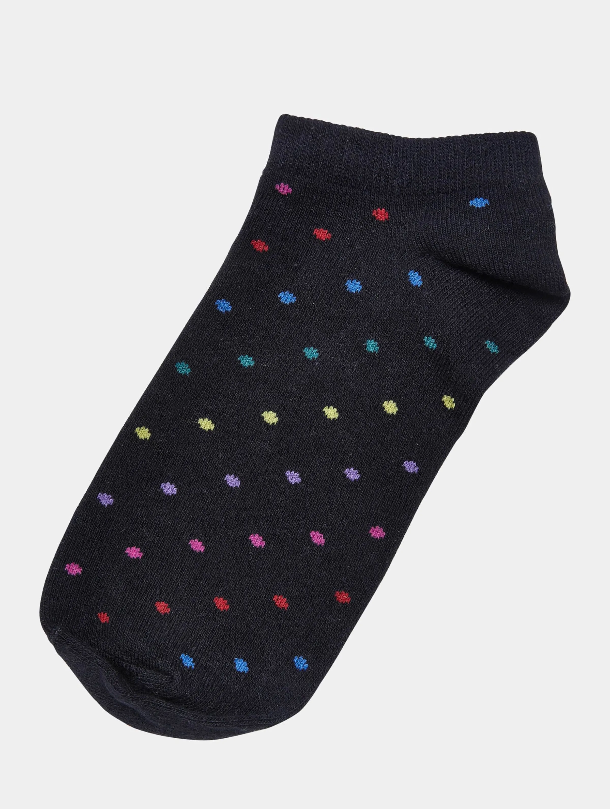 URBAN CLASSICS NO SHOW RAINBOW DOTS 5PACK