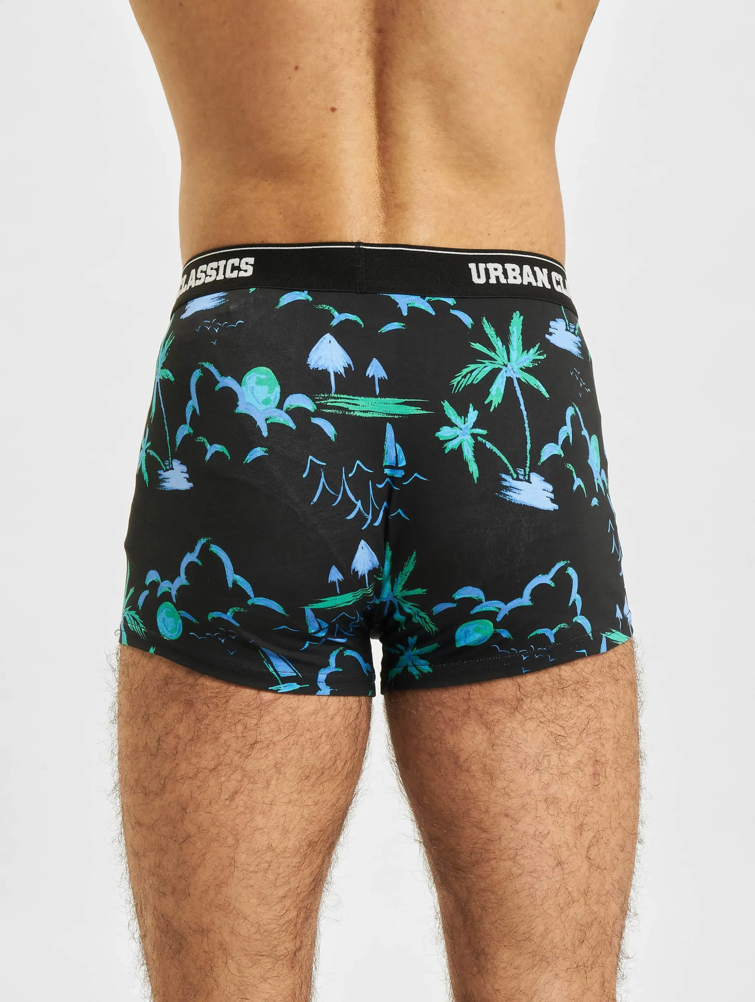 URBAN CLASSICS URBAN CLASSICS 3PACK BOXERSHORT ISLAND