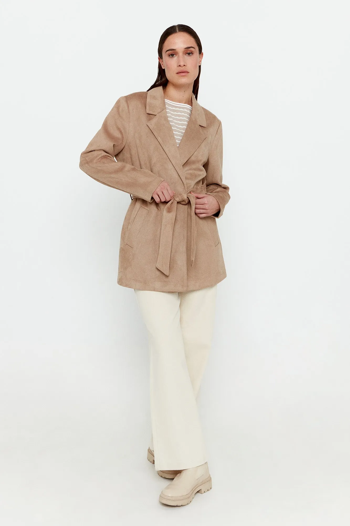 Vero Moda Gabardina efecto ante