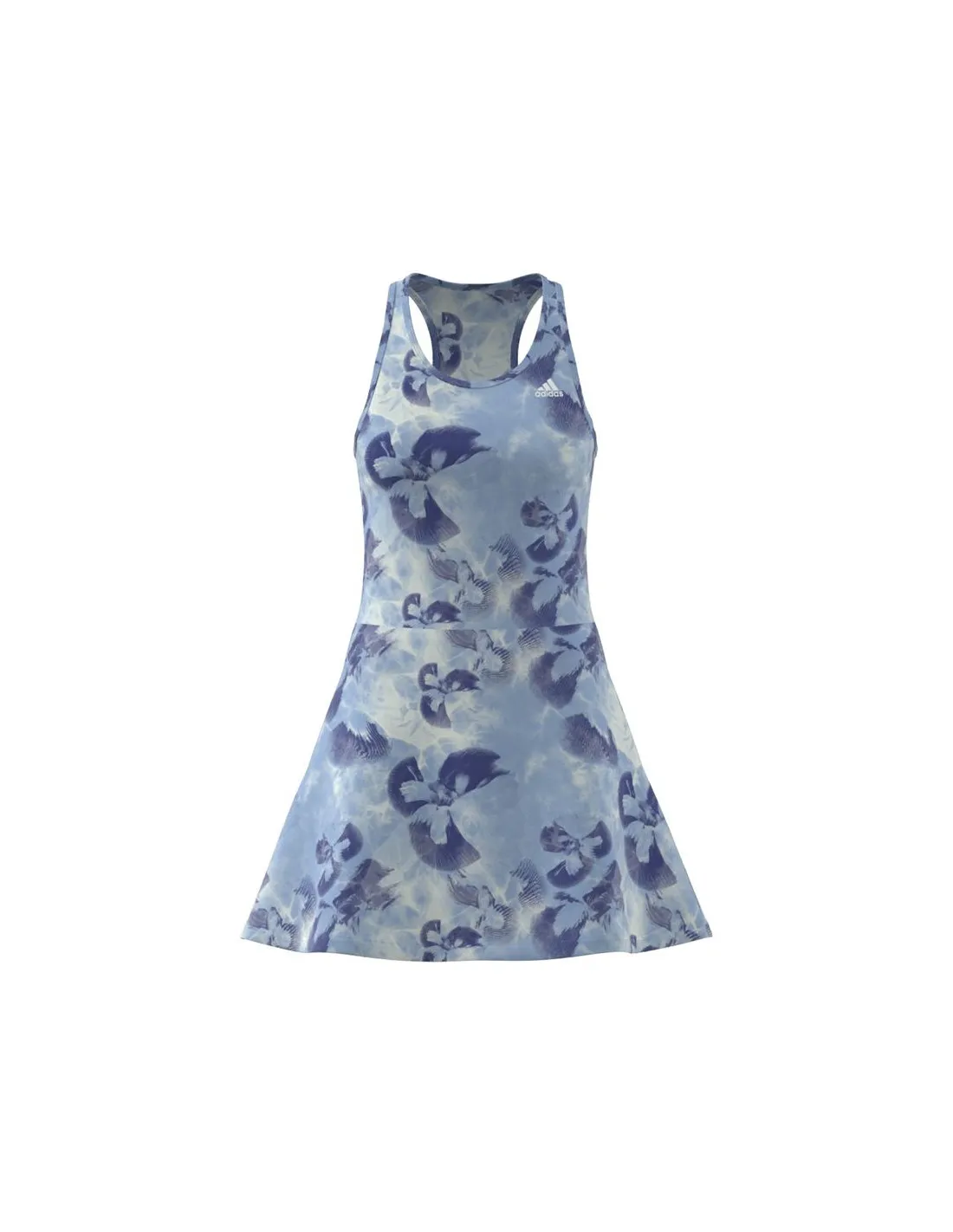 Vestido adidas Aop Essentials Mujer Blanco