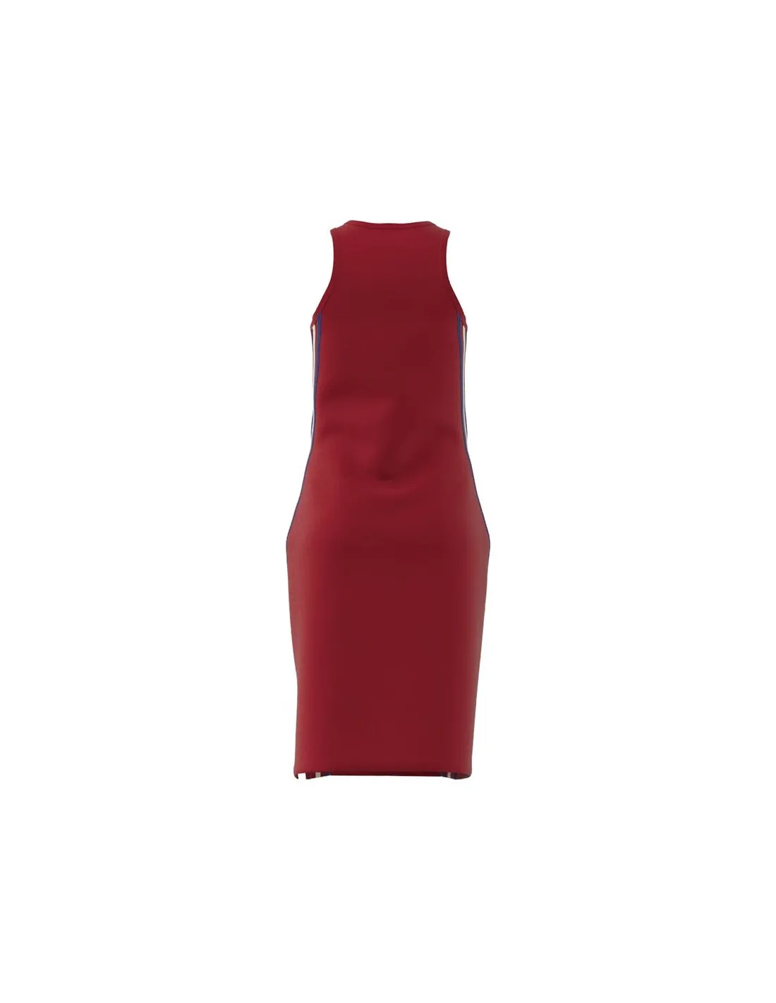Vestido adidas Future Icons 3Bandas Essentials Mujer Rojo