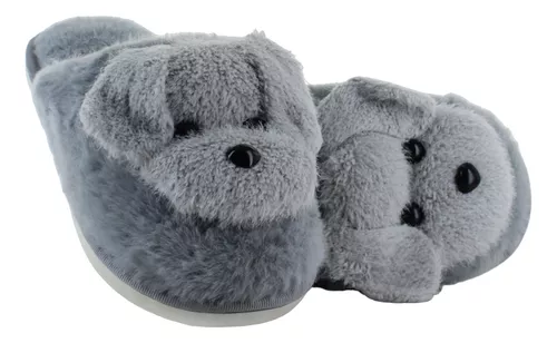 Via Urbana Pantufla Afelpada Perro Frio Invierno Mujer 87392