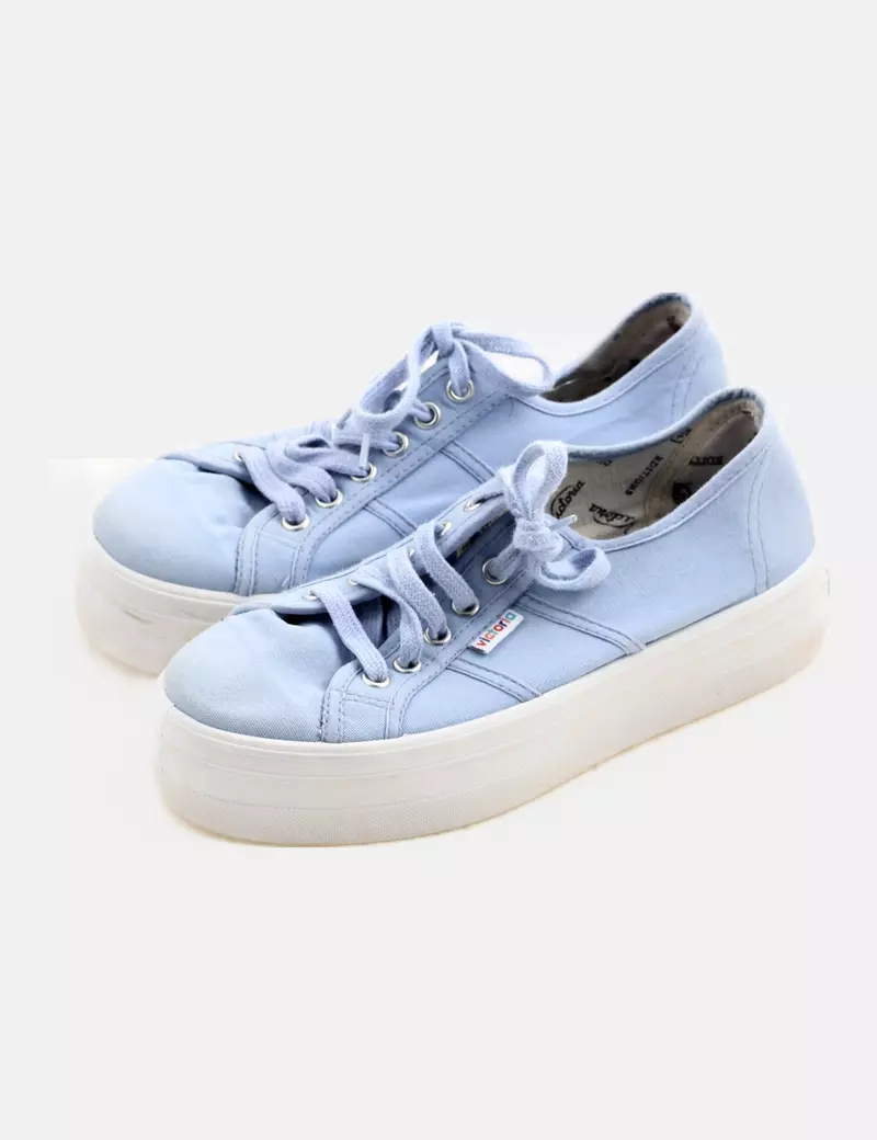 Victoria Zapatilla azul básica