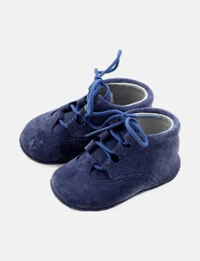 Vitor Zapato azul cordones