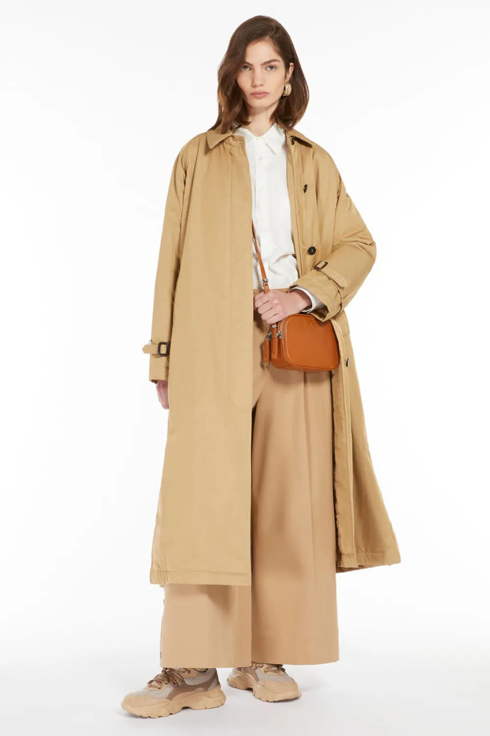 Weekend Max Mara Gabardina Reversible Trafoi Beige