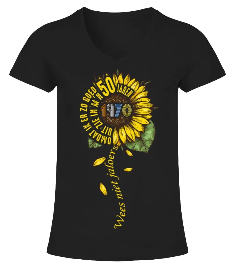 Wees niet jaloers 50 Camiseta cuello pico Mujer