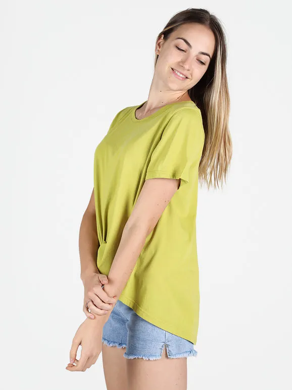Wendy Trendy Camiseta maxi evasé de mujer de algodón
