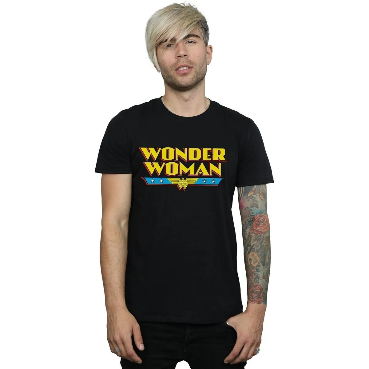 Wonder Woman Text Logo