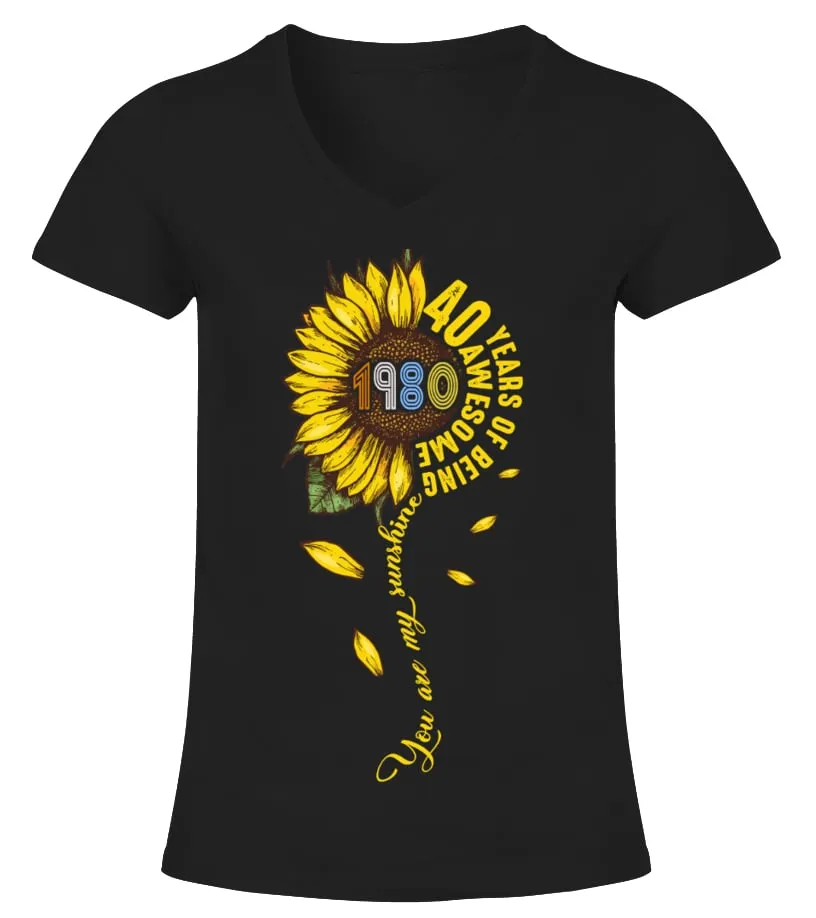 You are my sunshine 40 Camiseta cuello pico Mujer