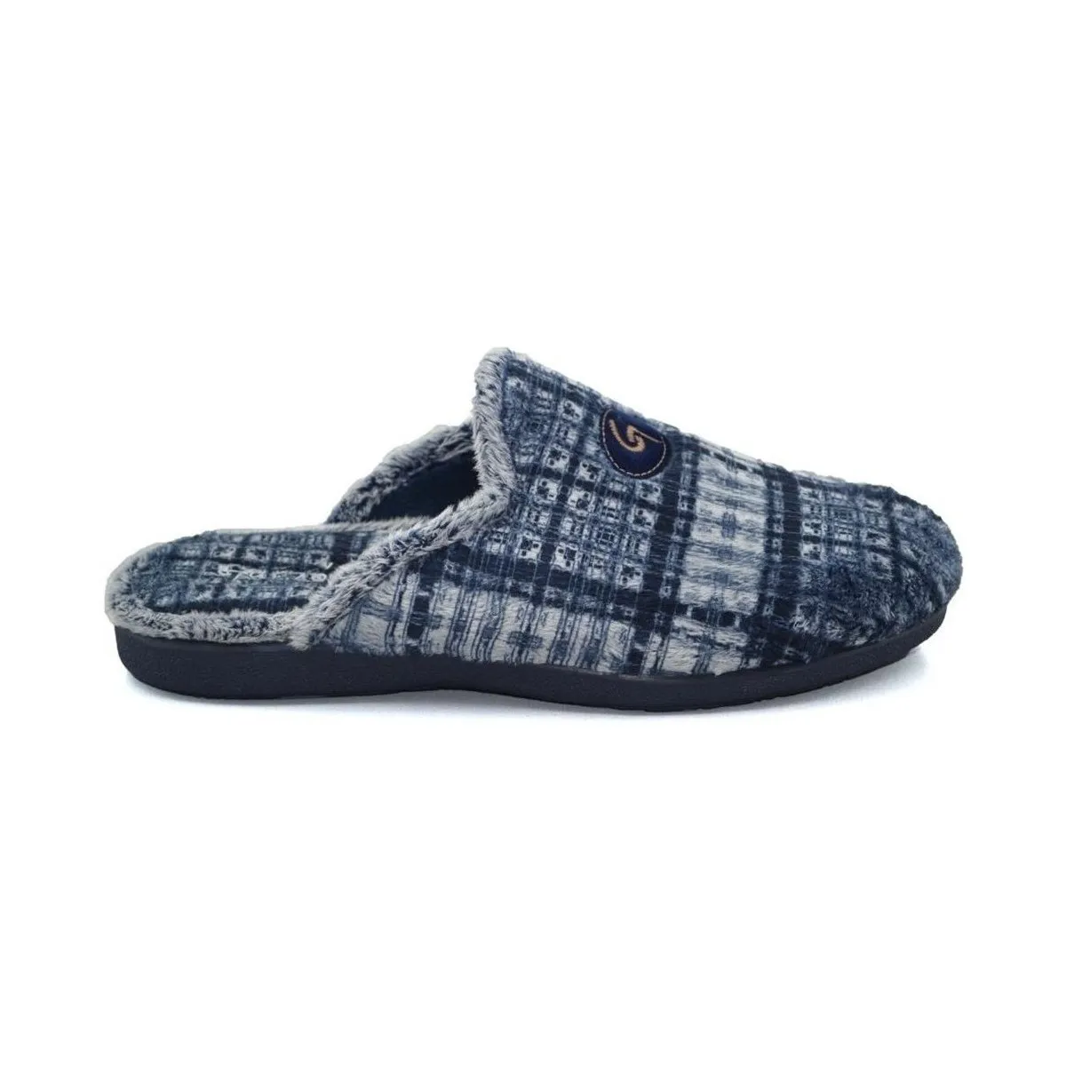 ZAPATILLA  6001 RECTANGULOS AZUL